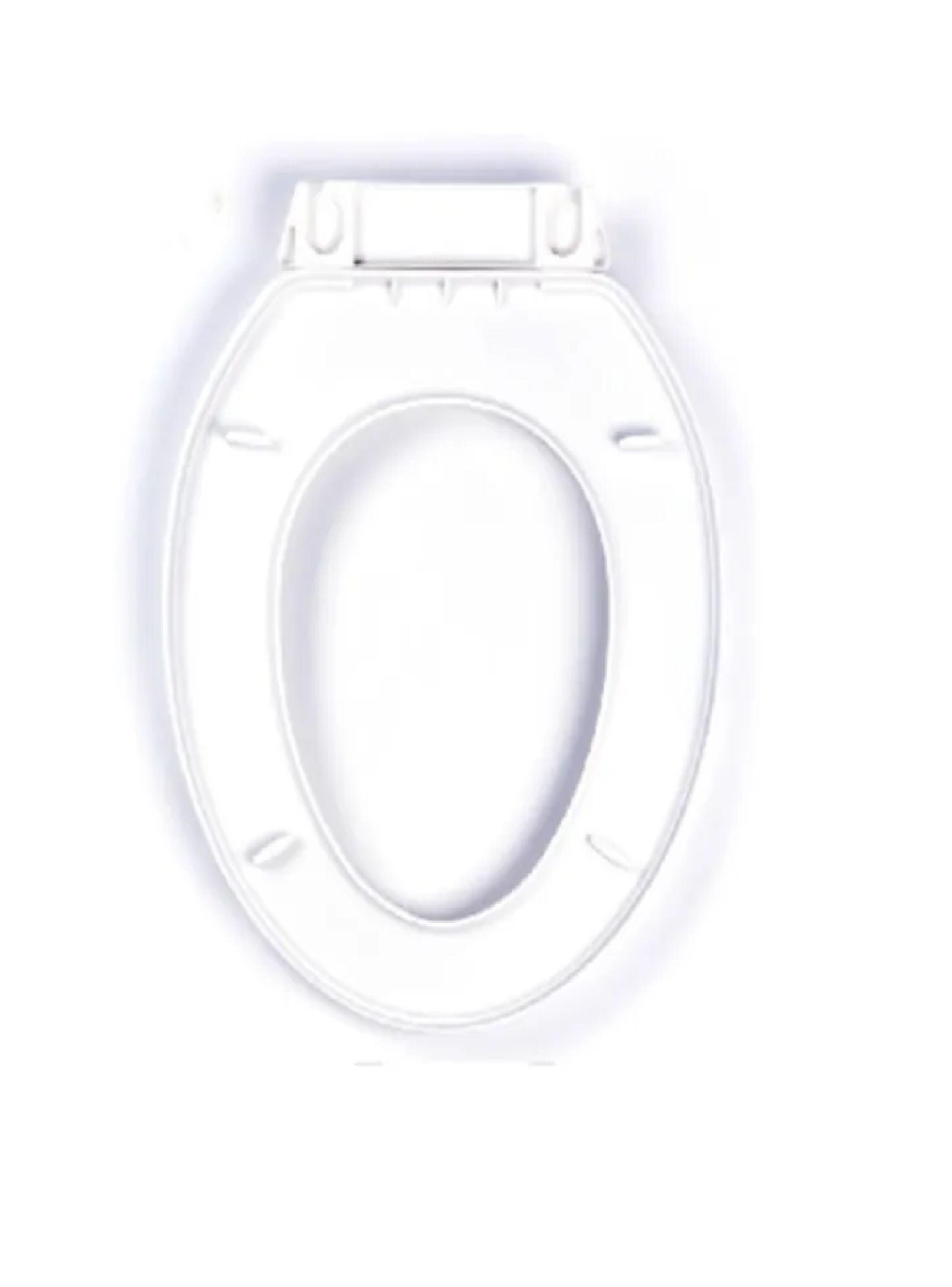 Asiento Y Tapa De Wc Sanitario Baño Blanca Colomba Taumm-4