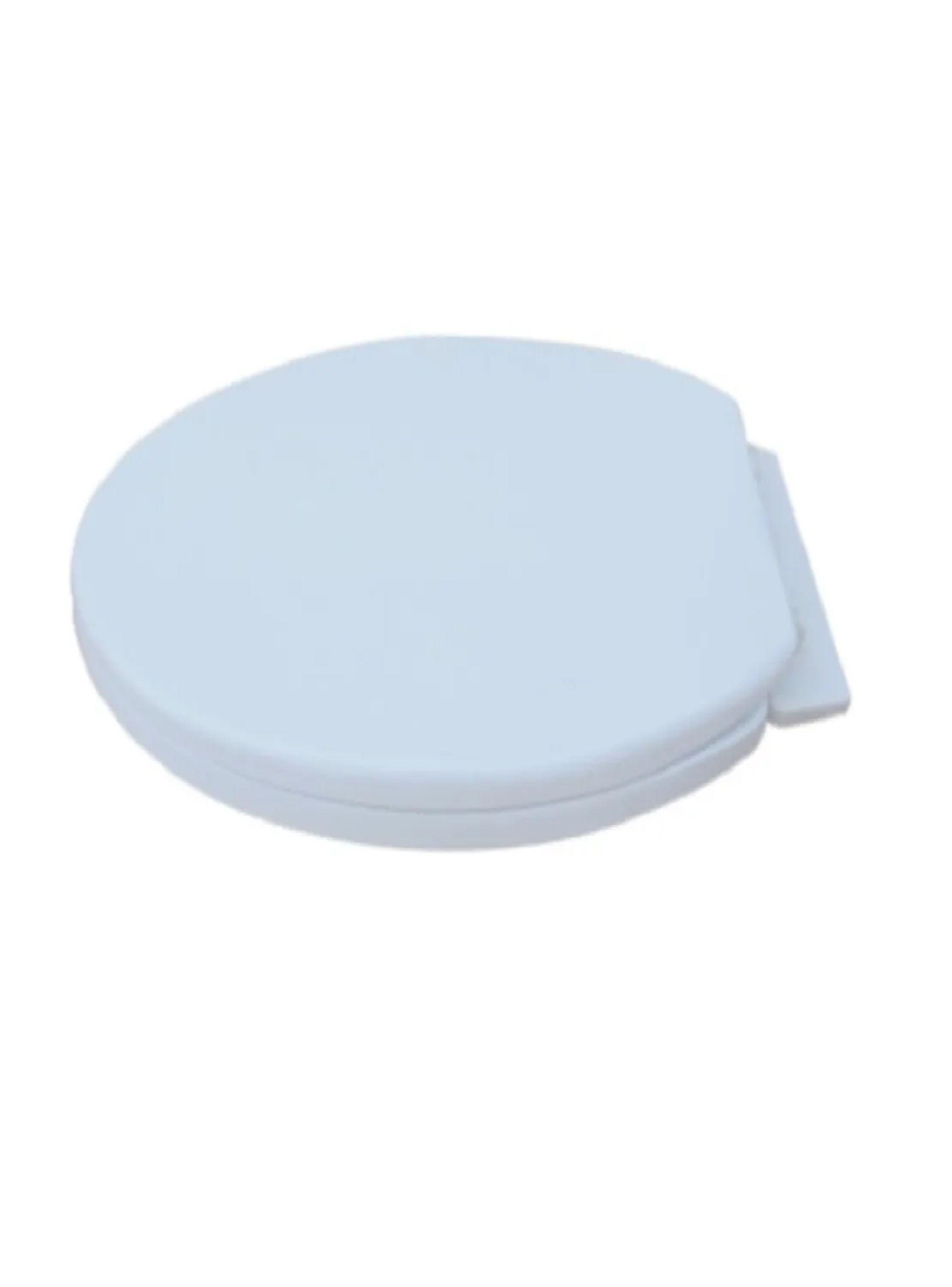 Asiento Y Tapa De Wc Sanitario Baño Blanca Colomba Taumm-5