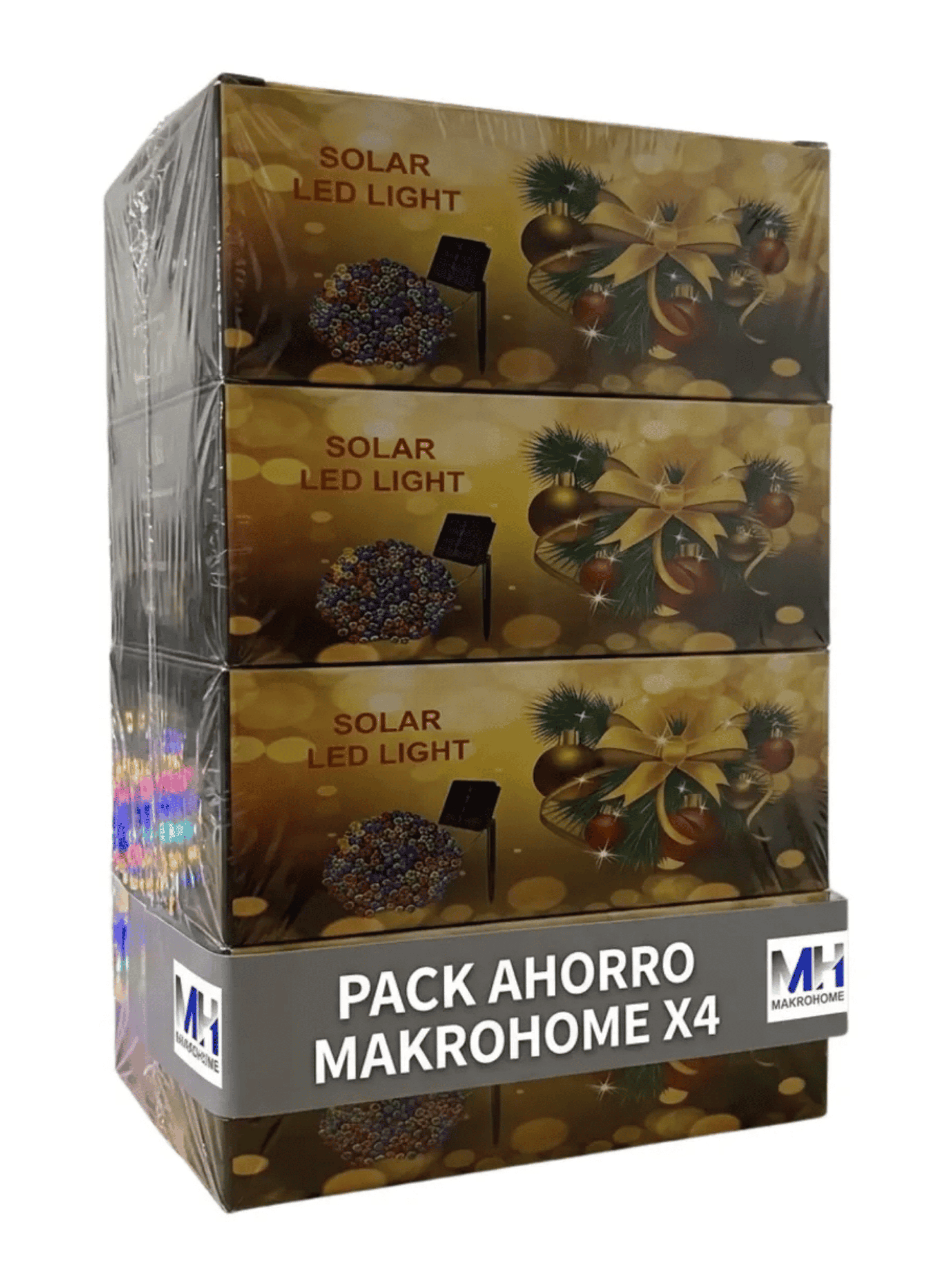 Luces De Navidad Led Arbol De Navidad 5m 20 Led Pack X4-0