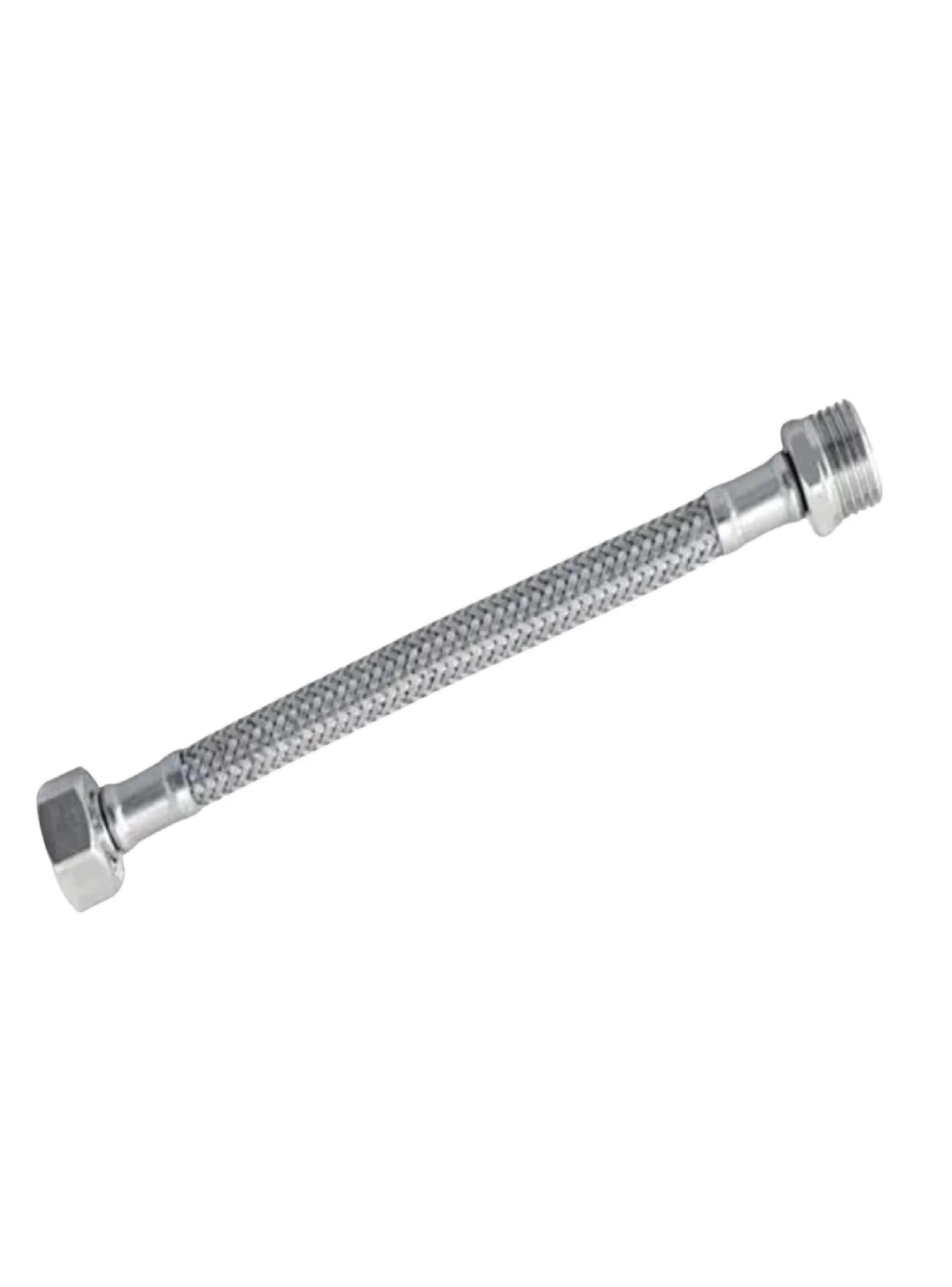 Flexible Agua He-hi 1/2 25 Cm Taumm Acero Inoxidable 200 Psi-0