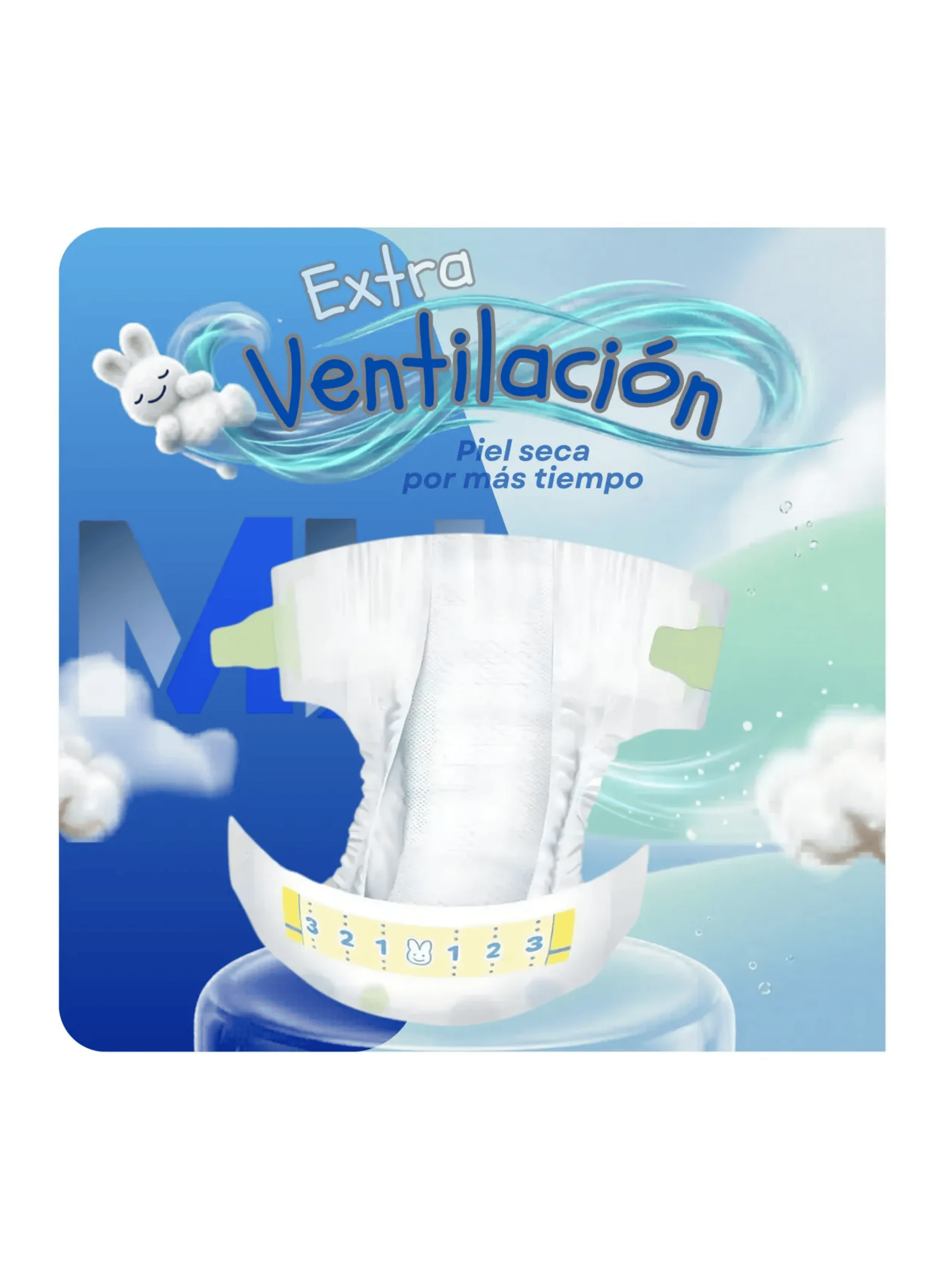 Pack X2 Pa ales Merries Talla M 6 11 Kg Ahorro Y Cuidado-5