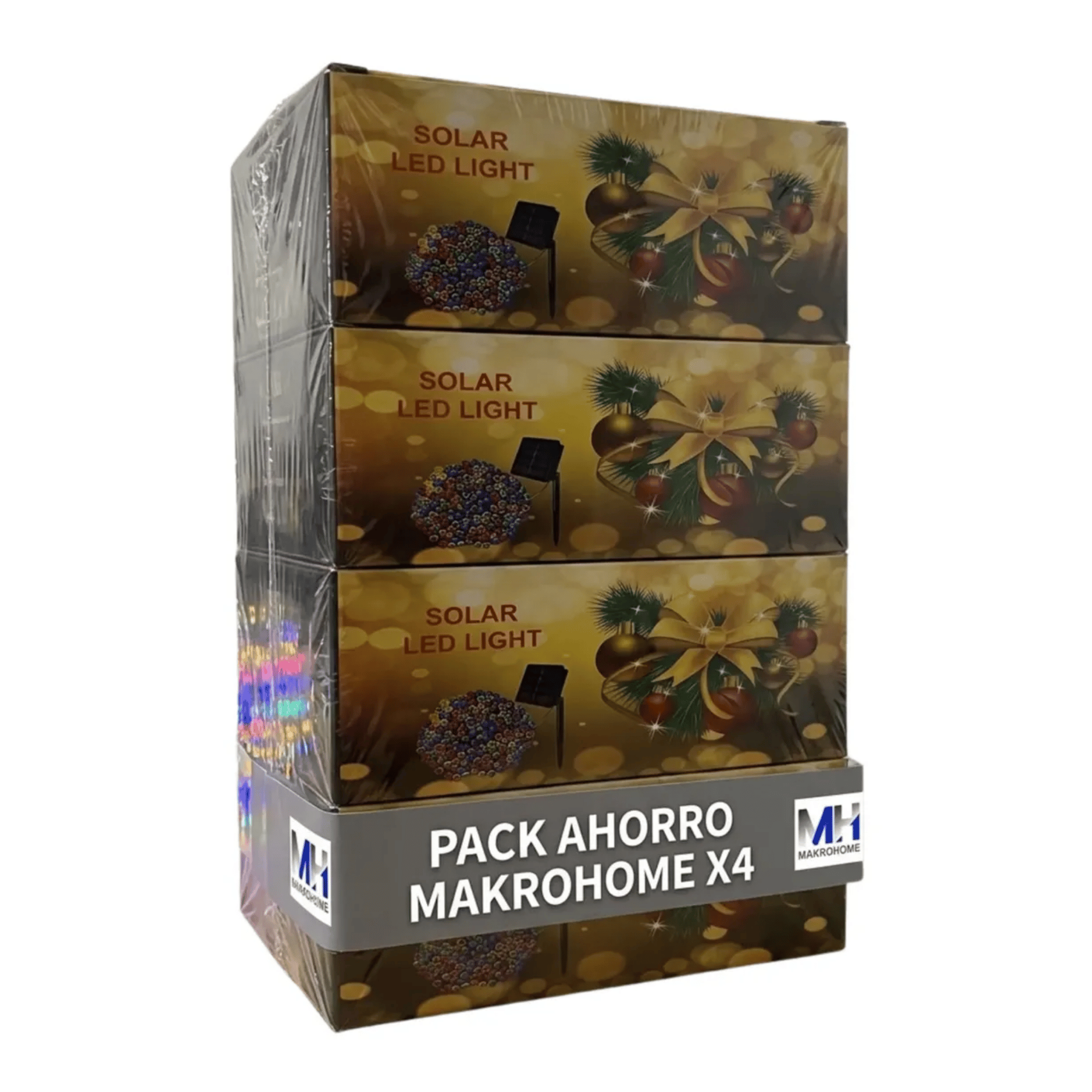 Luces De Navidad Led Arbol De Navidad 5m 20 Led Pack X4-0