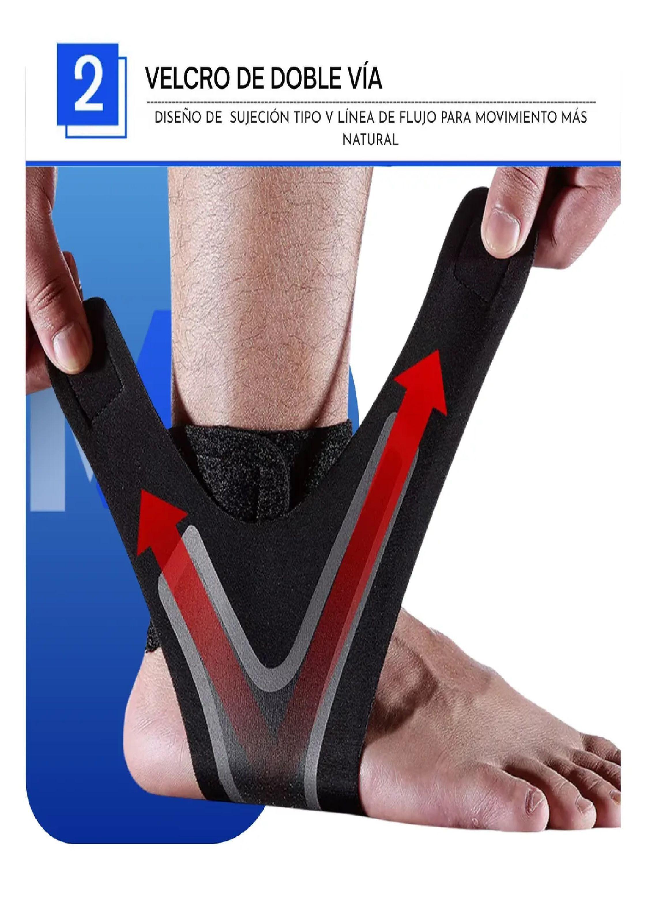 Tobillera De Soporte Ajustable Prevencion De Esguinces-2