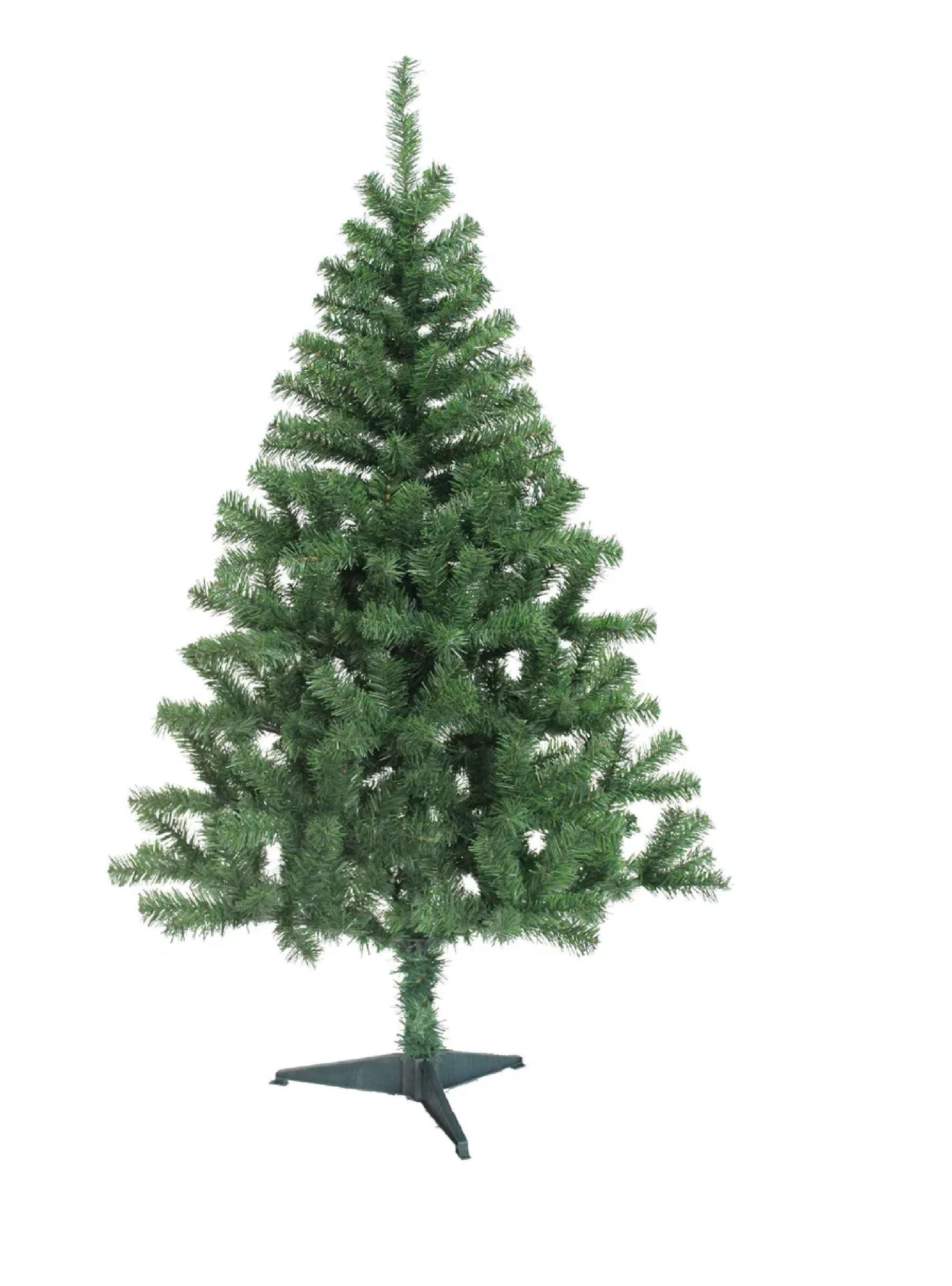 Arbol De Navidad 120cm Alto 56cm Diametro 180 Ramas Verde-0