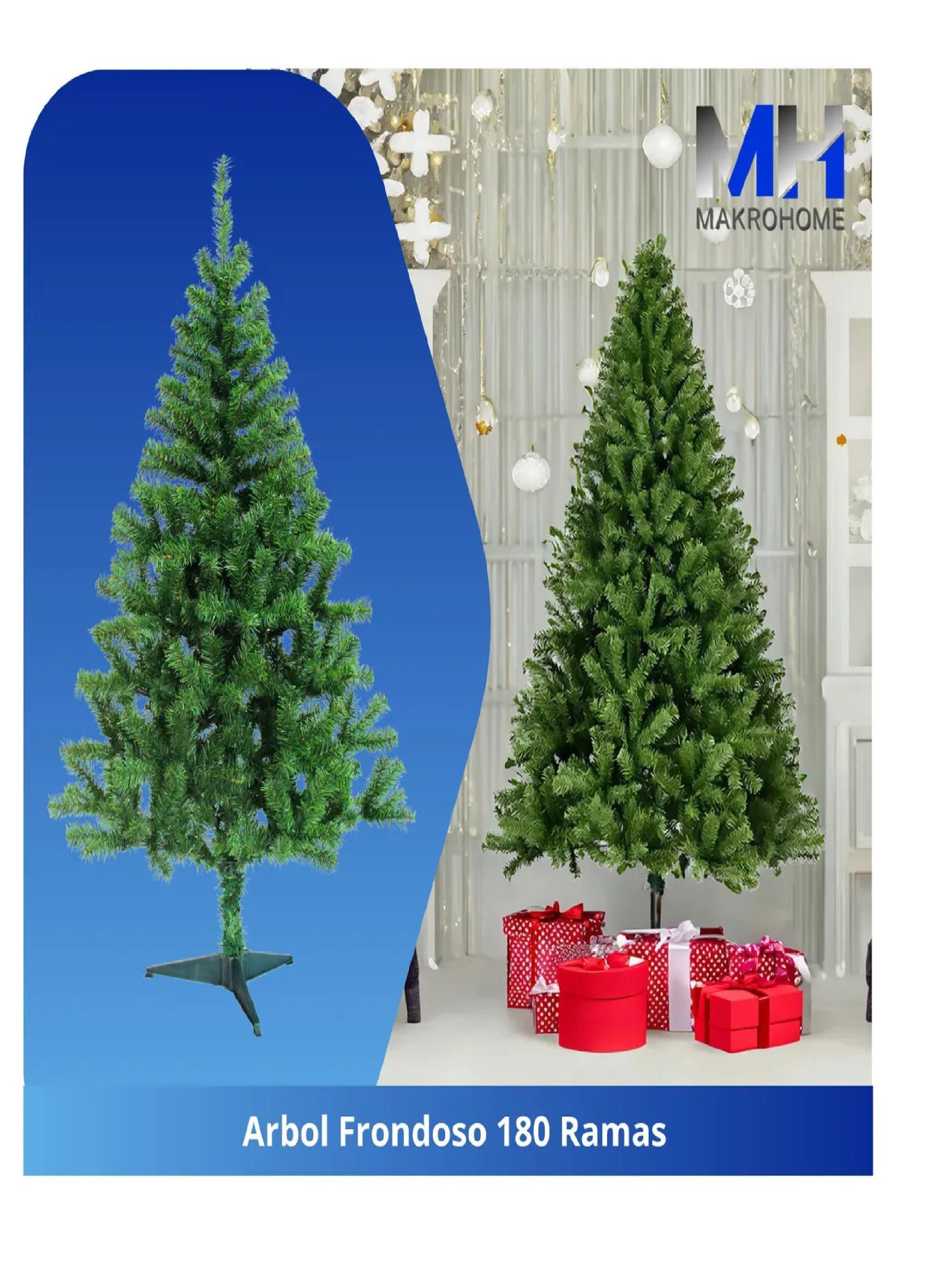 Arbol De Navidad 120cm Alto 56cm Diametro 180 Ramas Verde-3