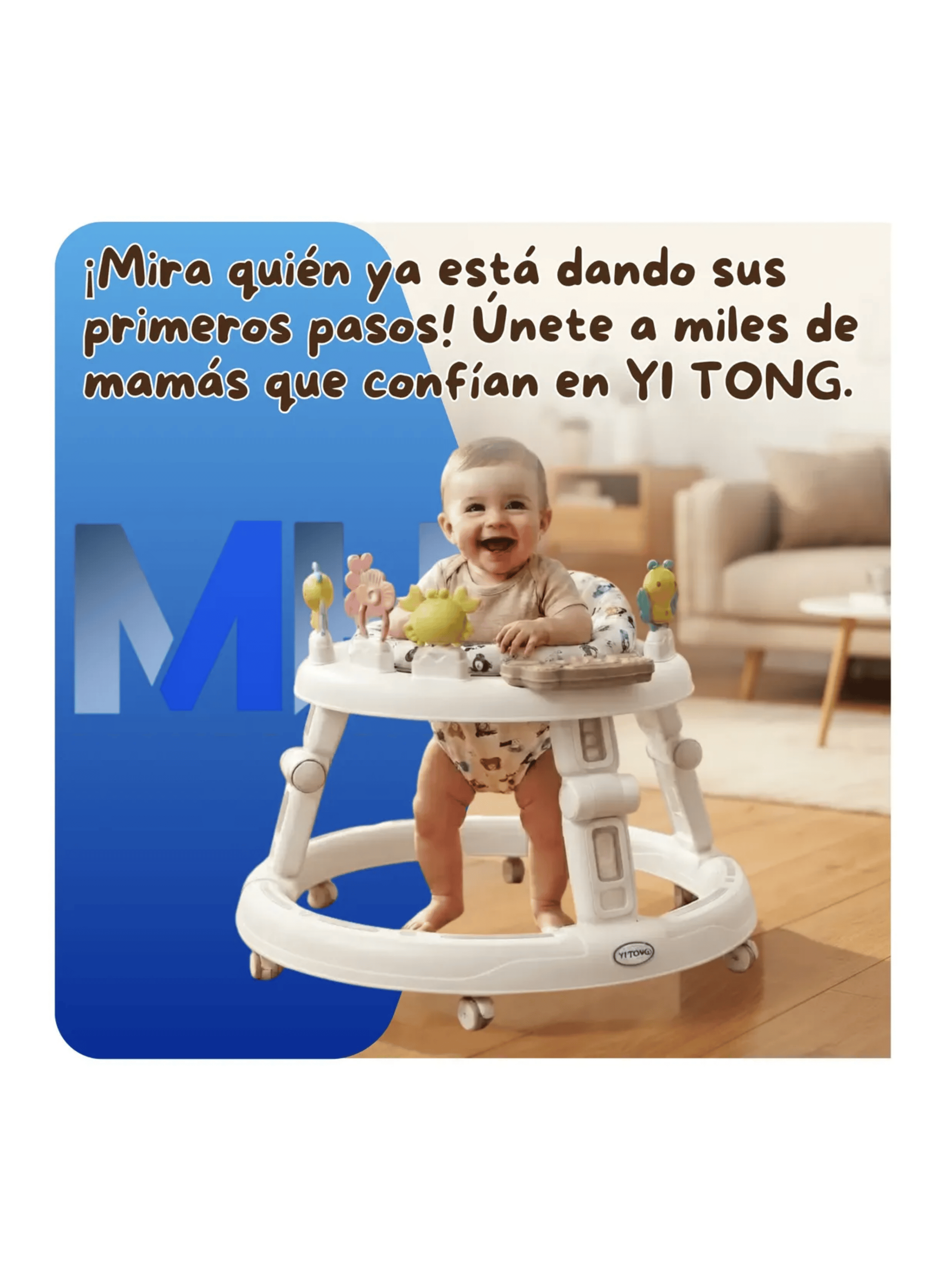 Andador Caminador Para Beb Plegable Centro De Actividades-5
