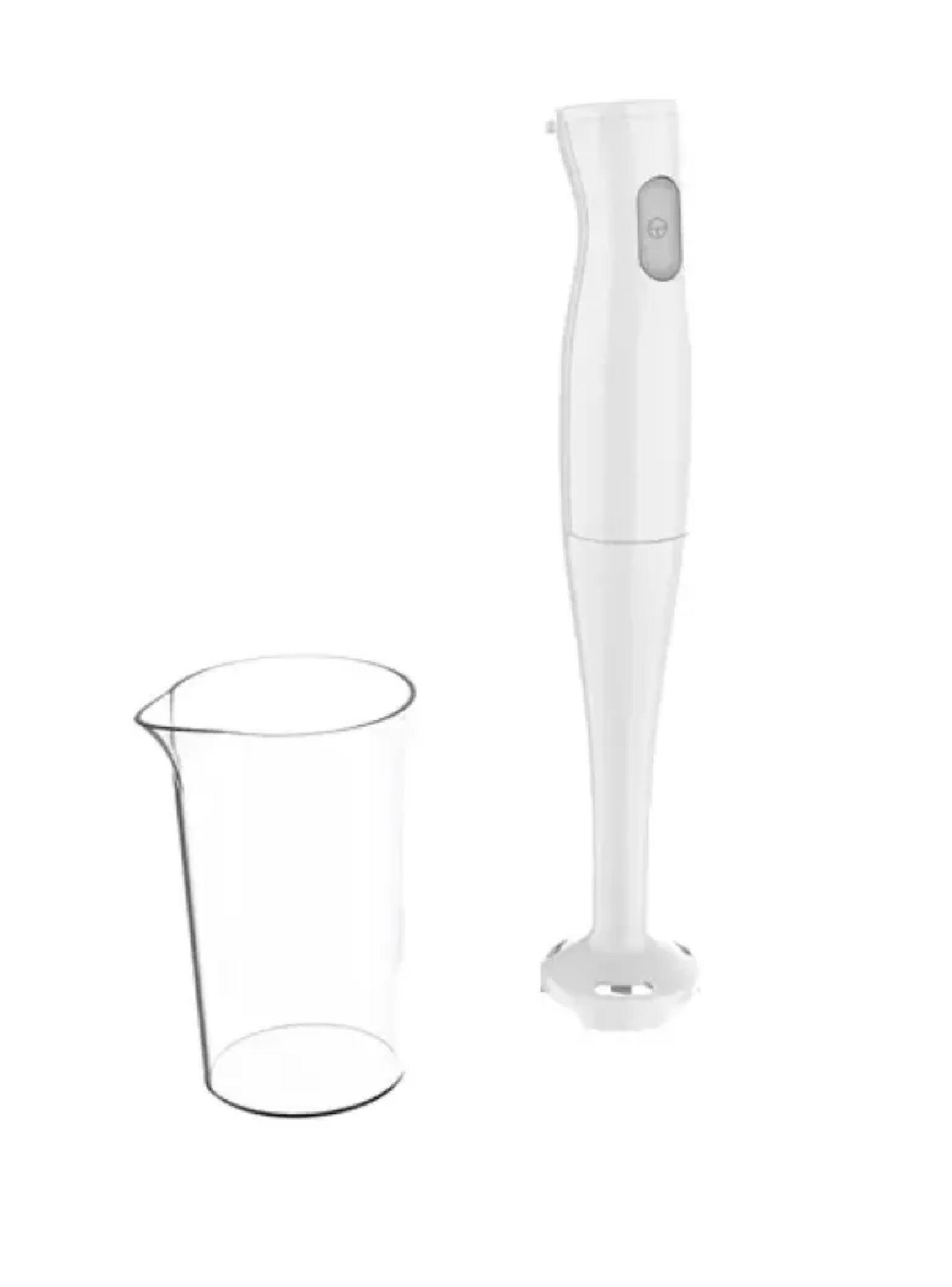 Batidora Vertical Nex Con Vaso 500ml 150watts Blanco Bcm0300-1