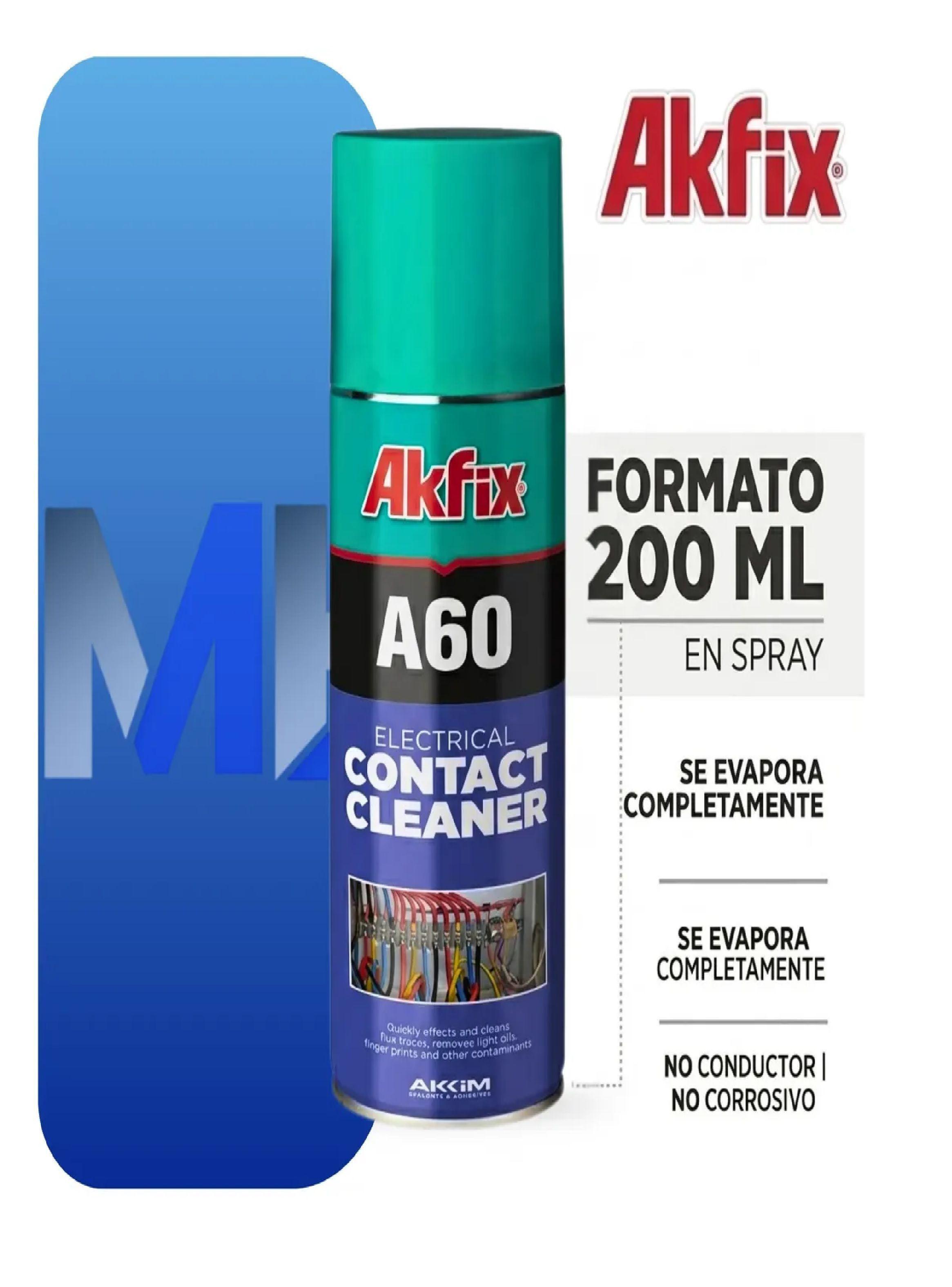 Limpia Contactos Electrico Akfix A60 Spray Electronica 200ml-5