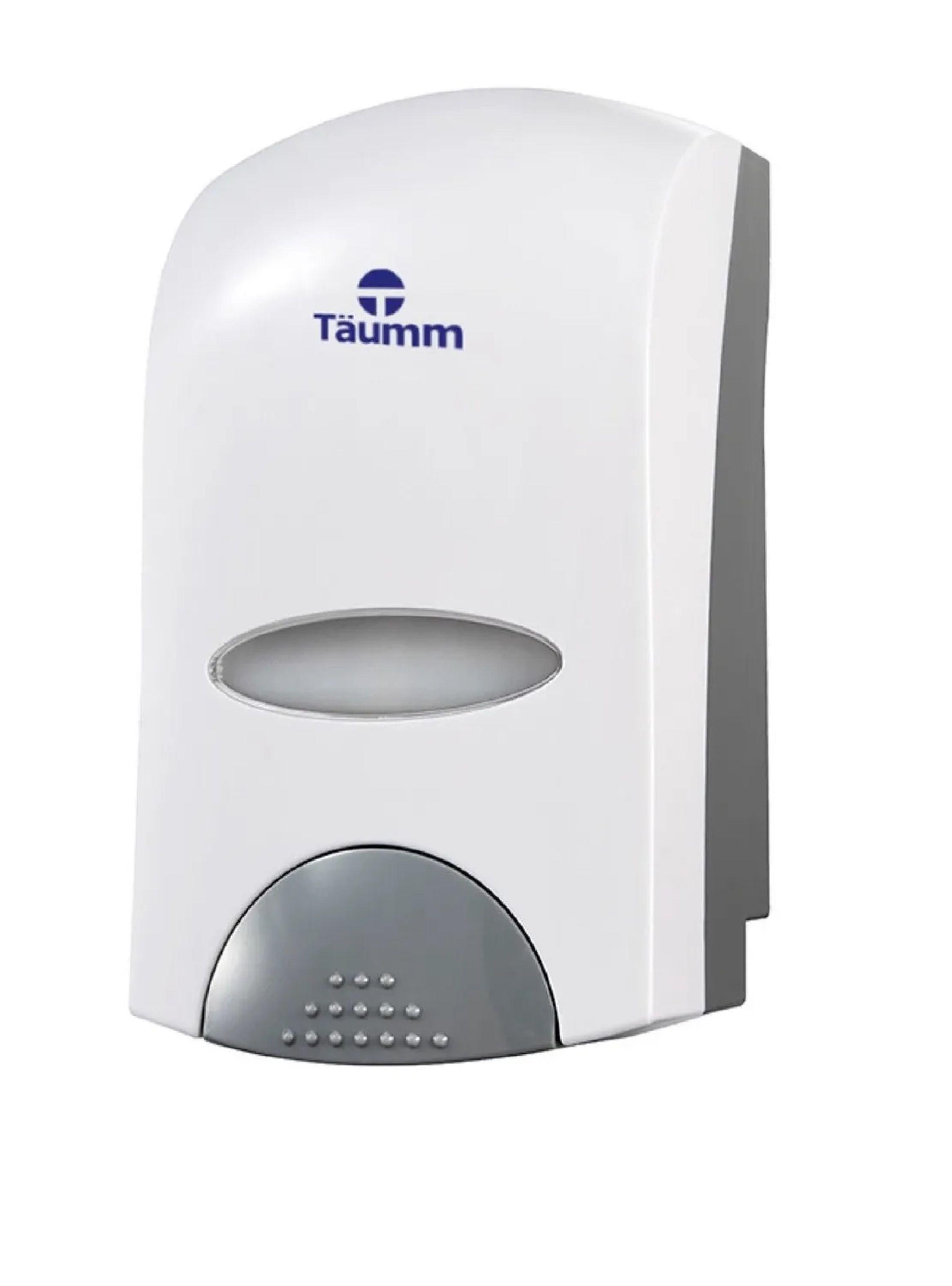 Dispensador Jabon Liquido Al Muro 500ml Blanco Taumm-0