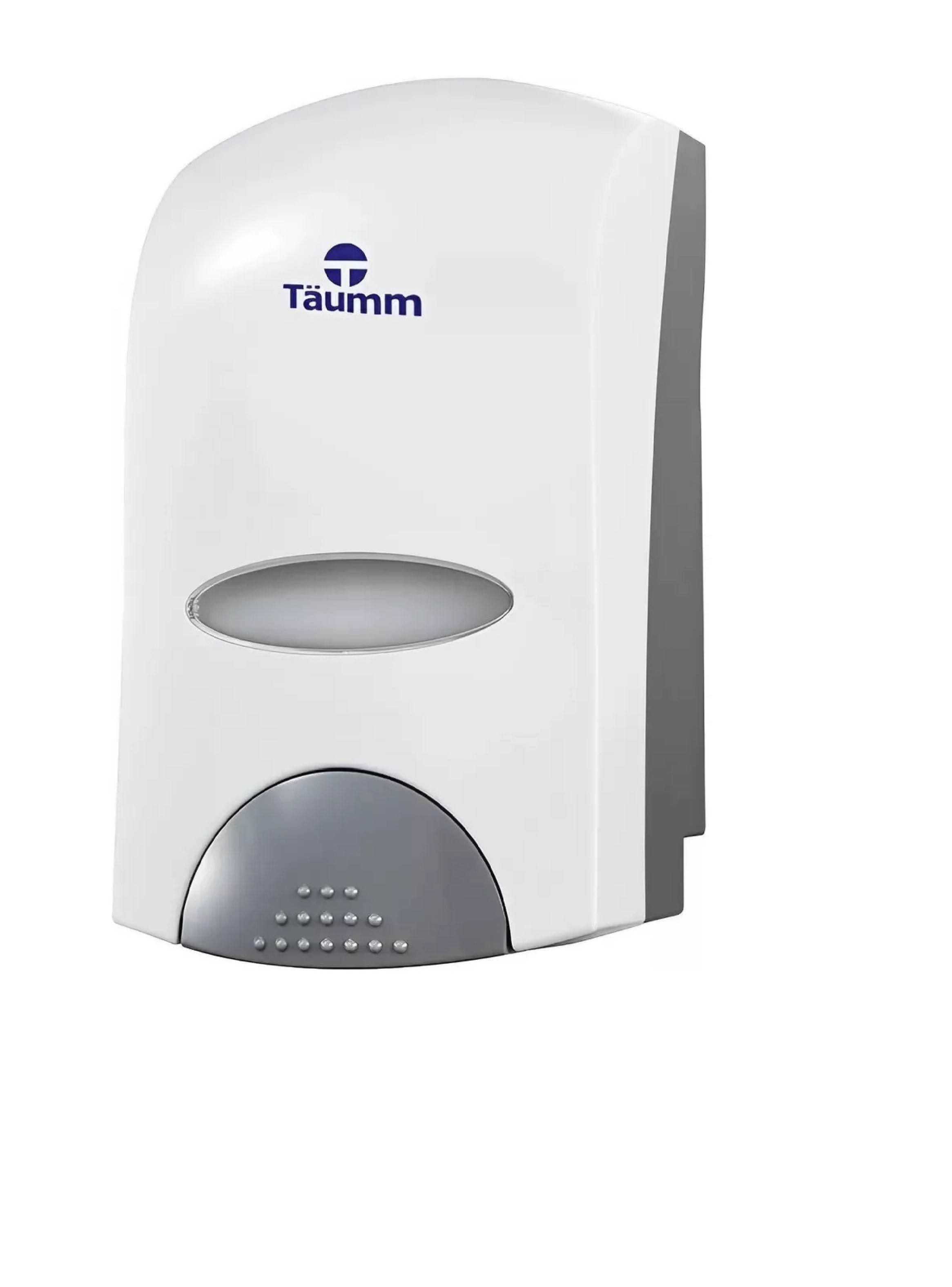 Dispensador Jabon Liquido Al Muro 500ml Blanco Taumm-3