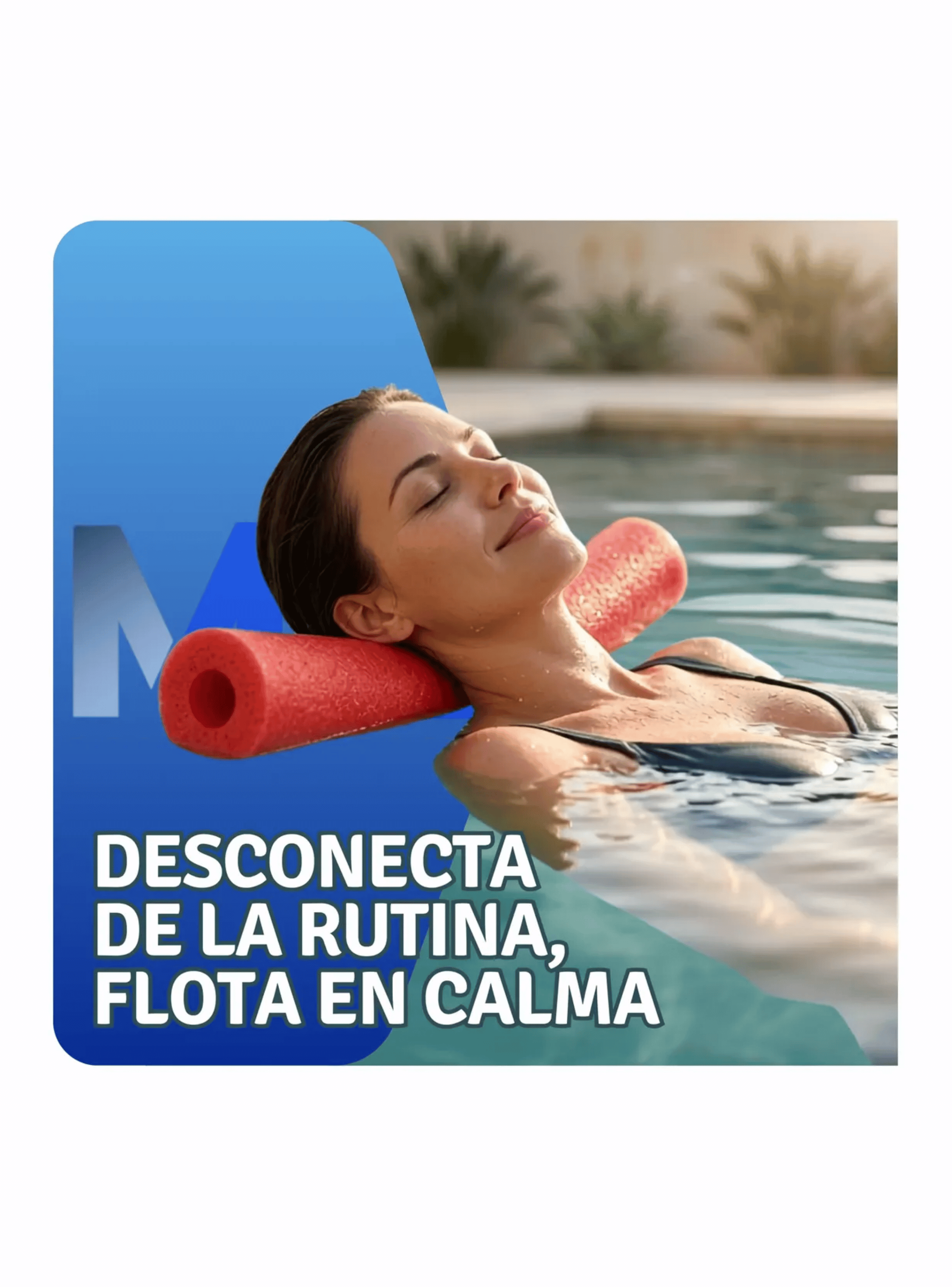 Fideo Flotador Tallarin Espuma Piscina Rojo 1 5m Pack X10-5