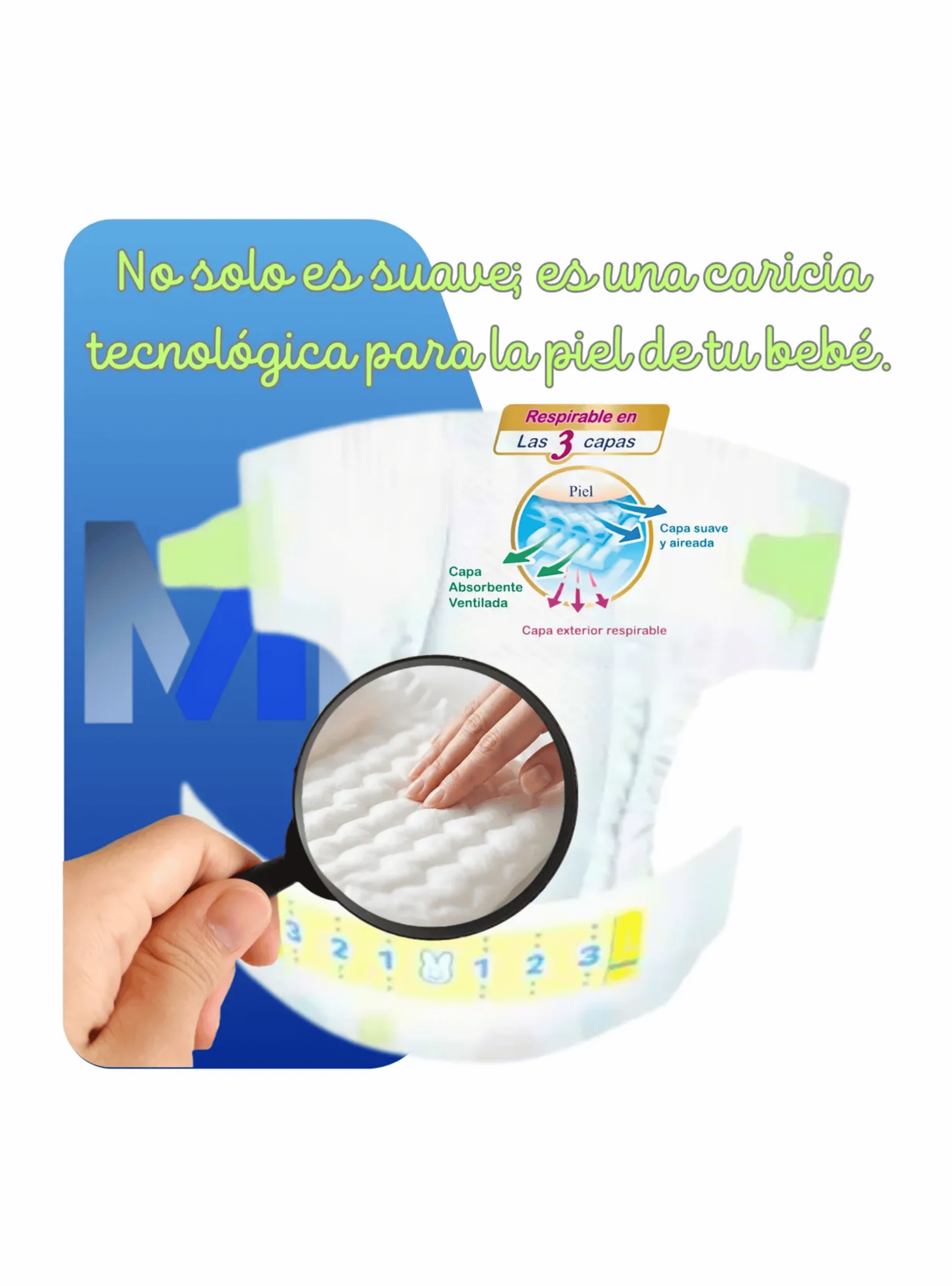 Pa ales Merries Talla L 48 Unidades Premium Japon s Broche-4
