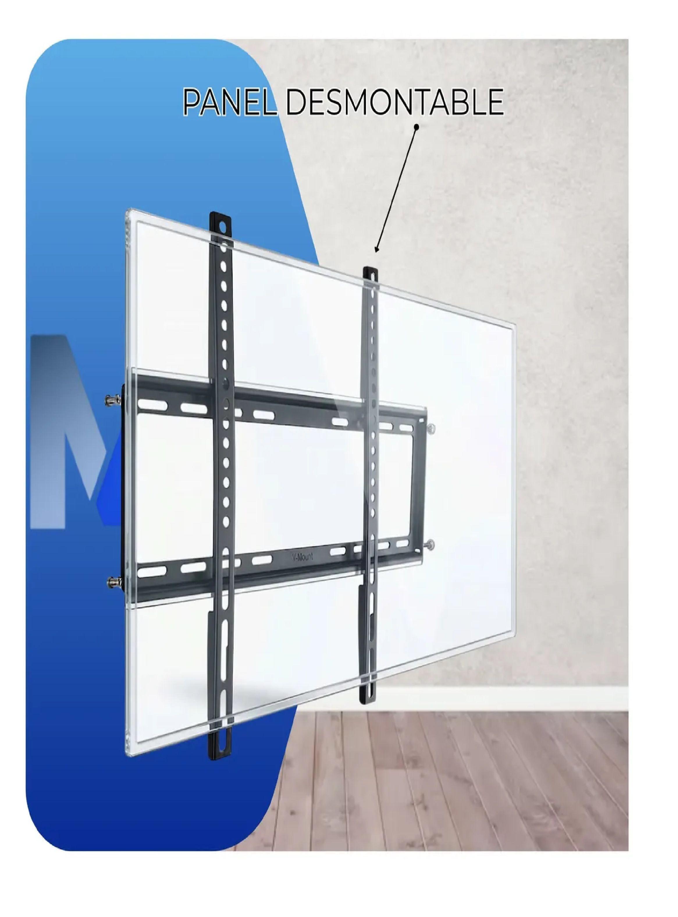 Soporte Fijo Tv 37 70 Pulgadas Soporta 50kg Super Slim Nex-3