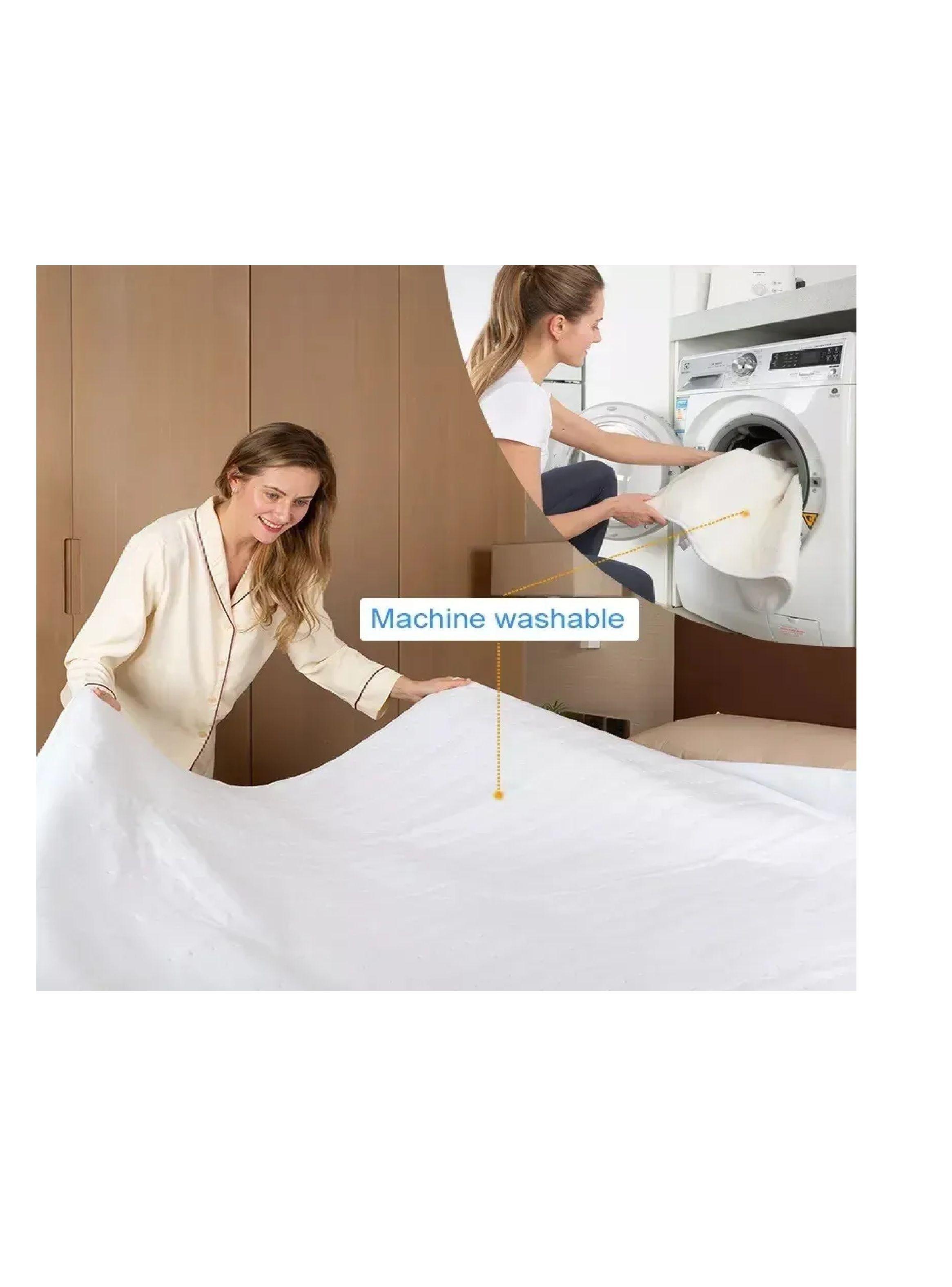 Calientacama Individual Kendal 1 Plaza 150x80cm Lavable-2