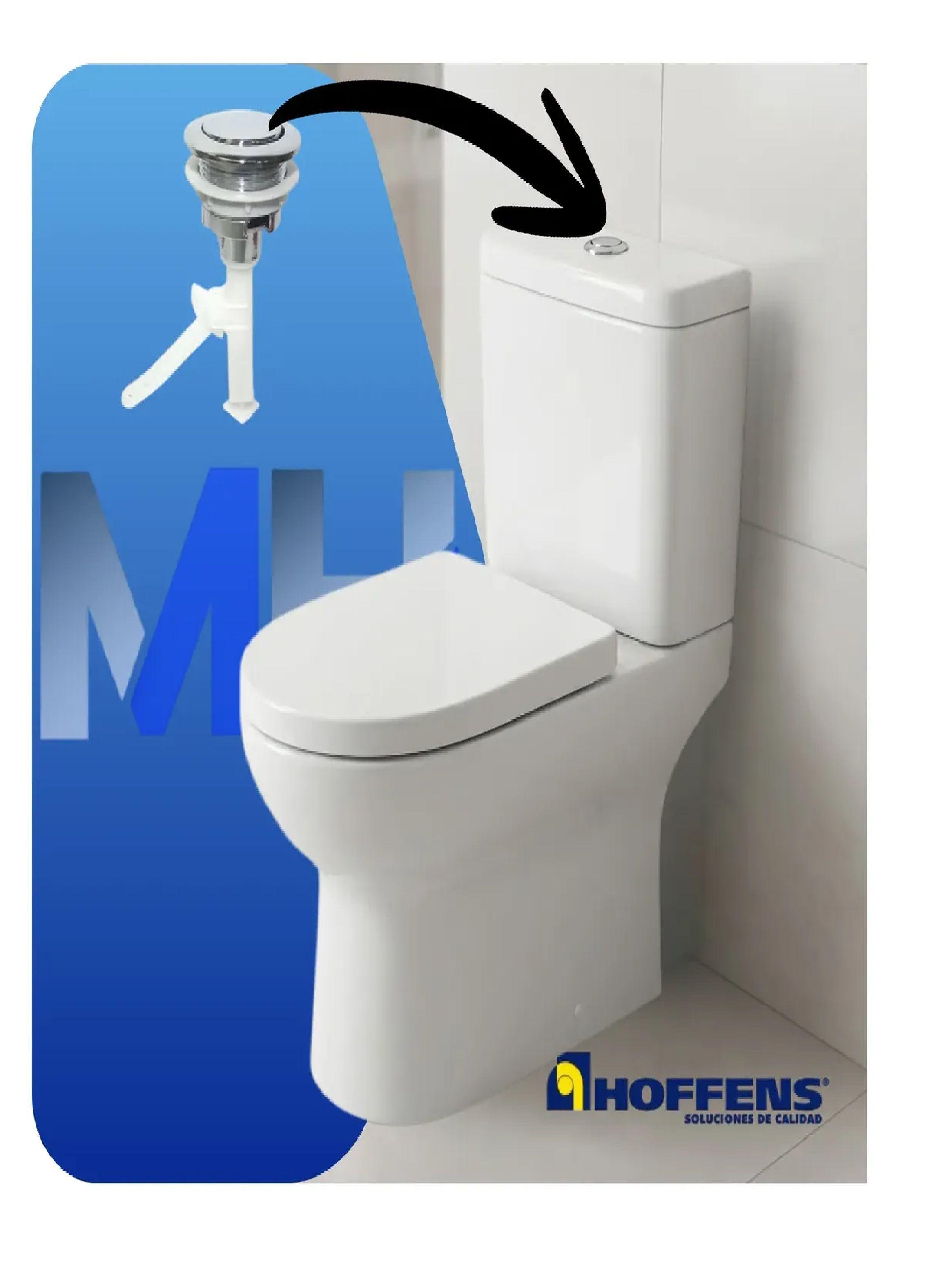 Boton Superior Cromado 38mm Estanque Wc Descarga Tradicional-2