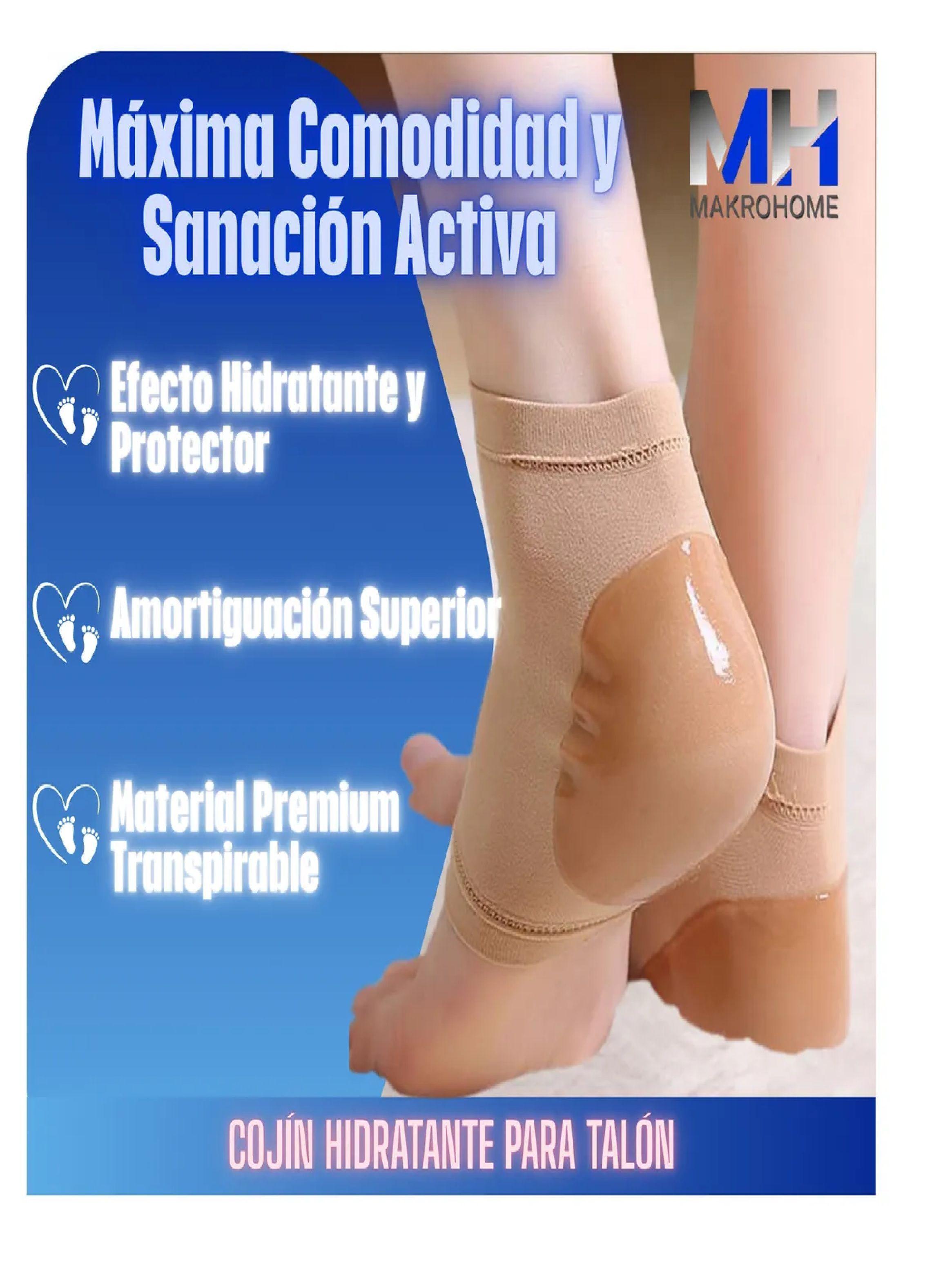 Calcetines Cojin Hidratante Para Talon Absorcion De Impactos-2