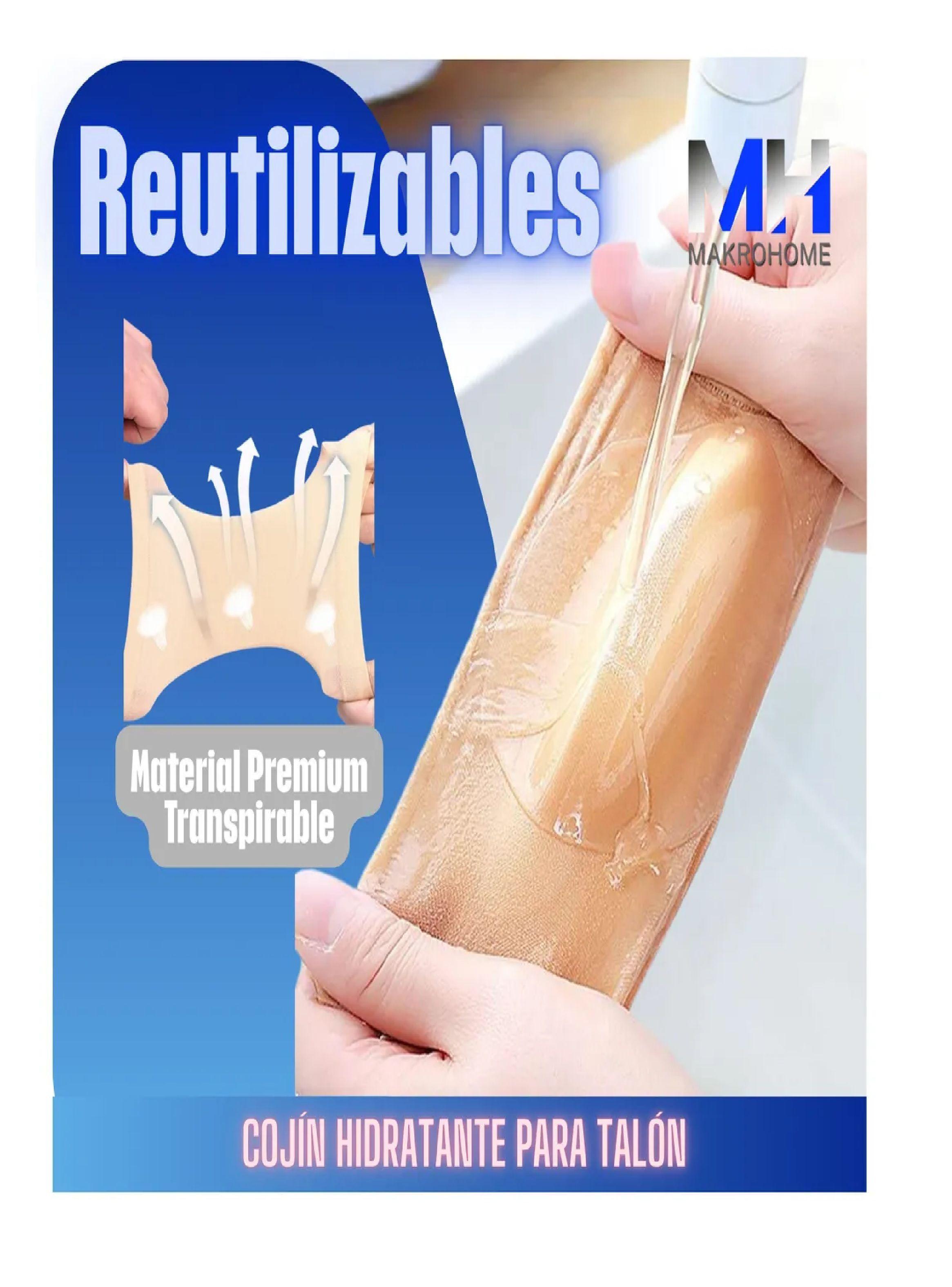 Calcetines Cojin Hidratante Para Talon Absorcion De Impactos-4