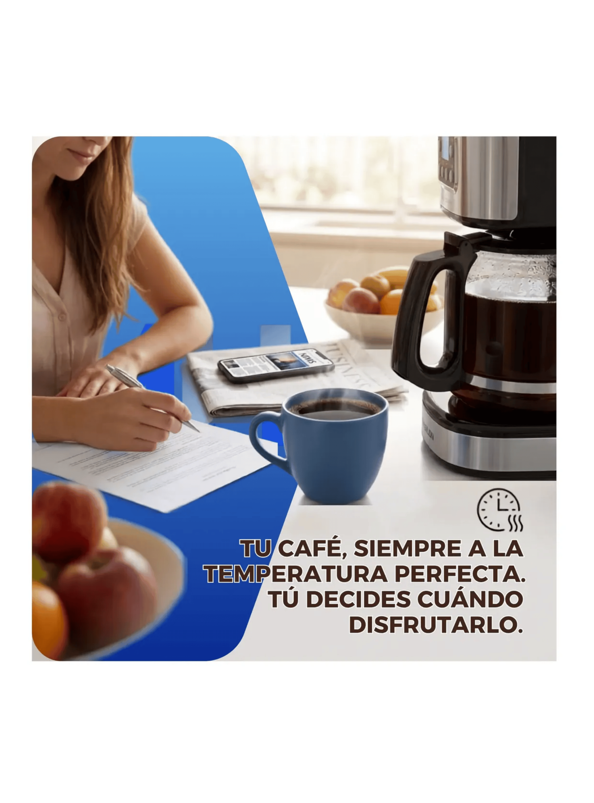 Cafetera Programable Sindelen Goccia Superiore 14 Tazas 1 8l-3