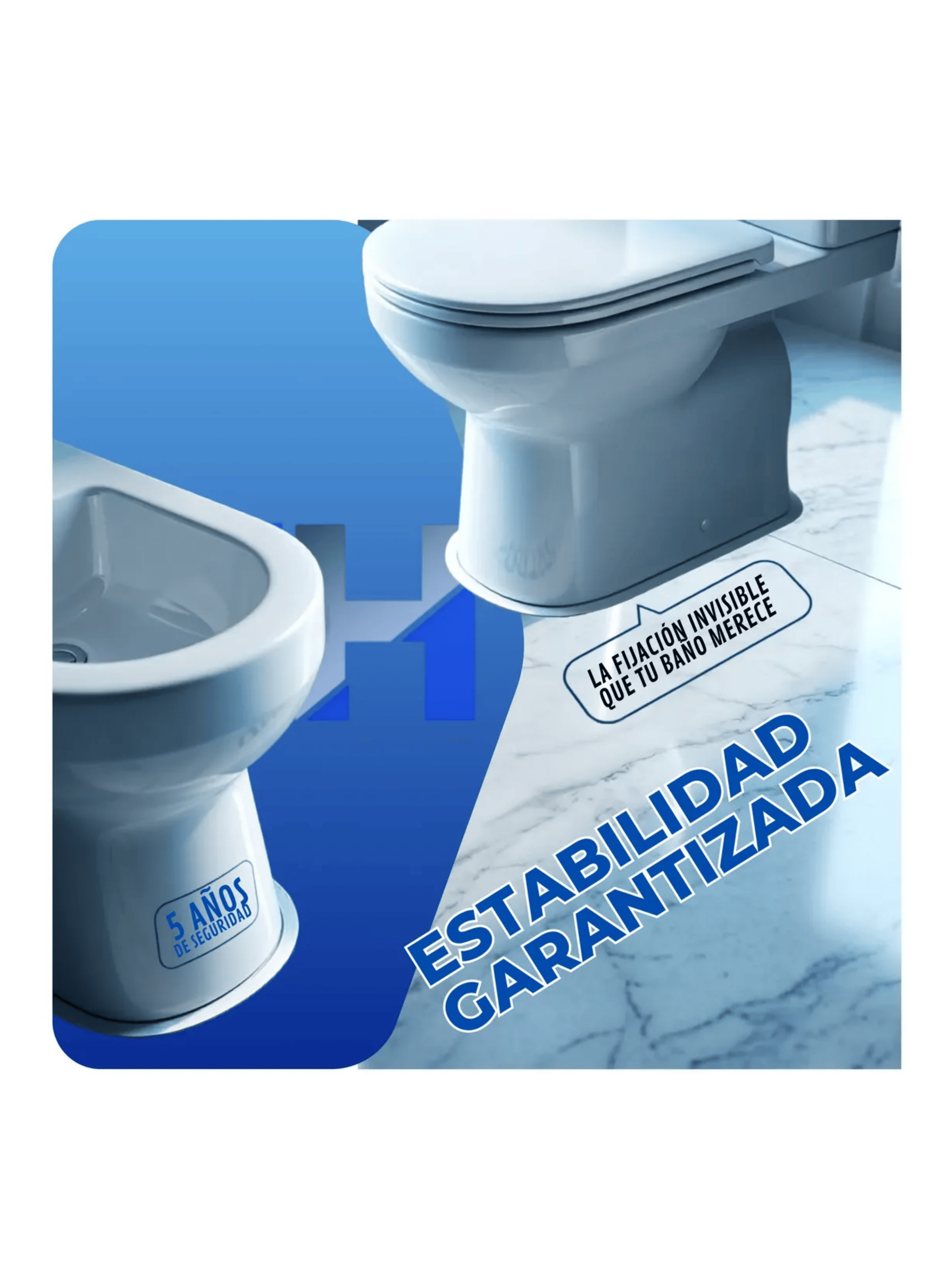 Cinta Doble Faz Anclaje A Piso Wc Sanitarios Aquakit 1680mm-2