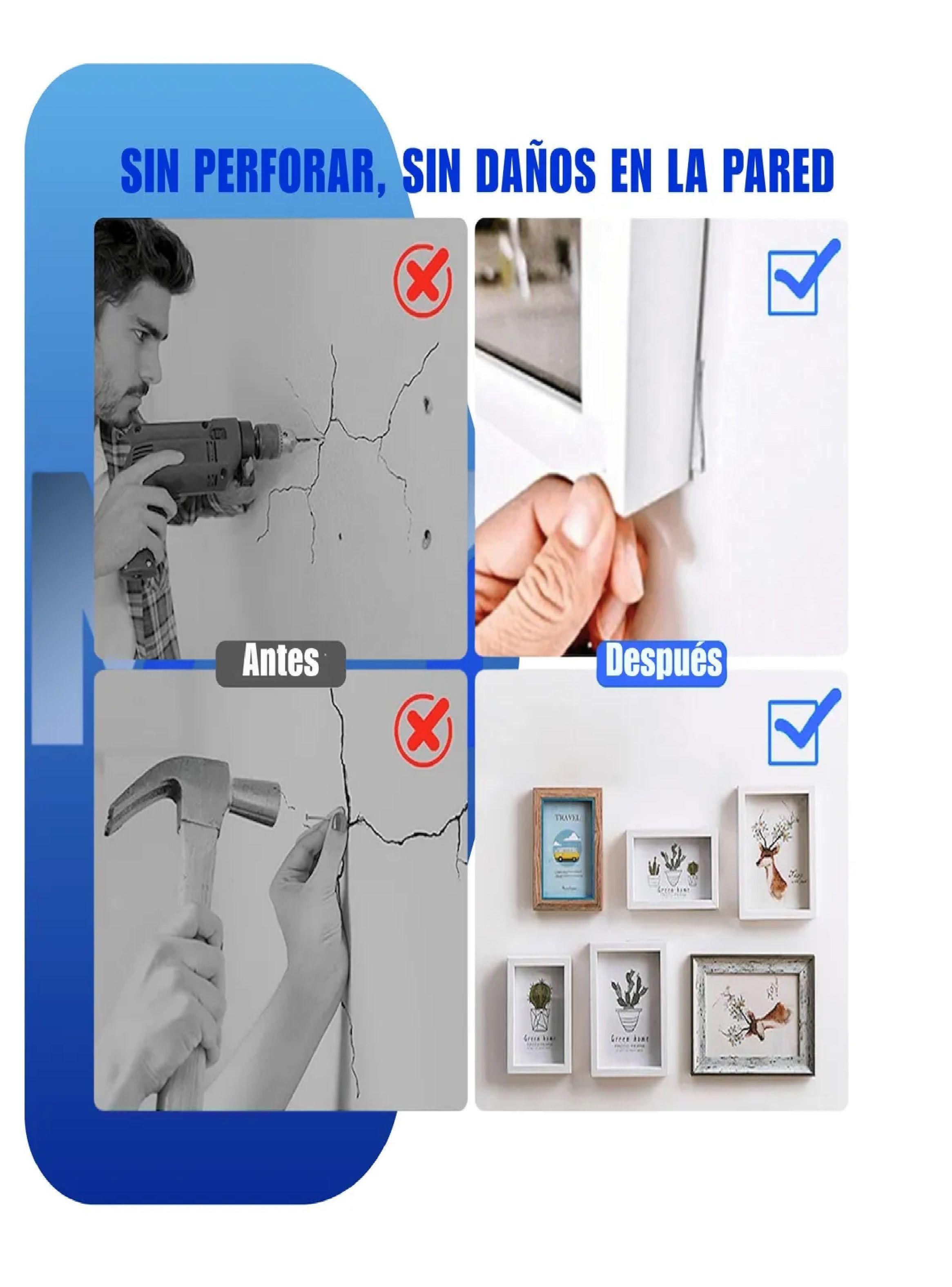 Pack X3 Cinta Doble Contacto Nano Gel Invisible Lavable 5mt-2