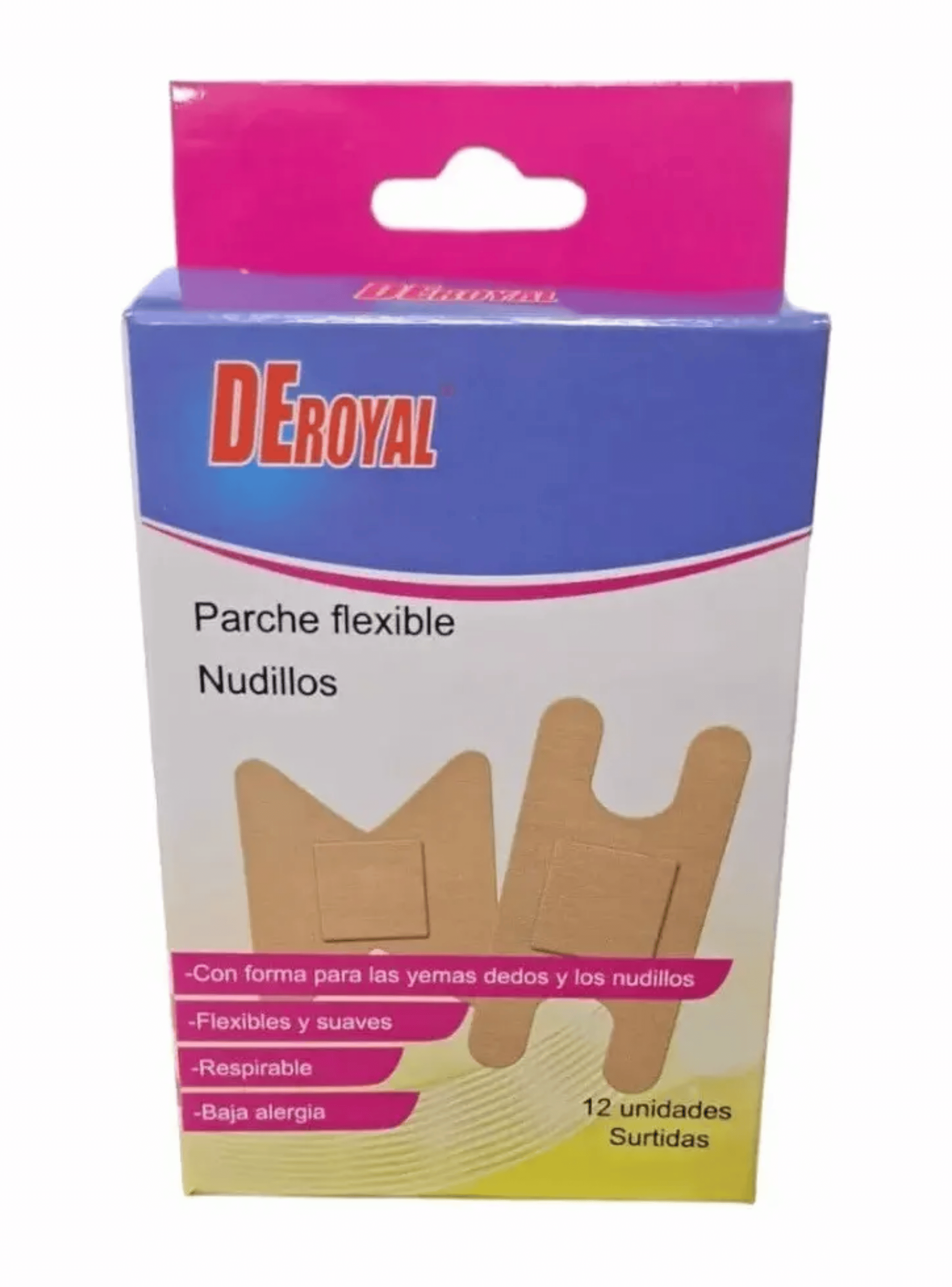 Parche Curita Para Dedos Nudillos Y Yemas Caja X 12 Unidades-3