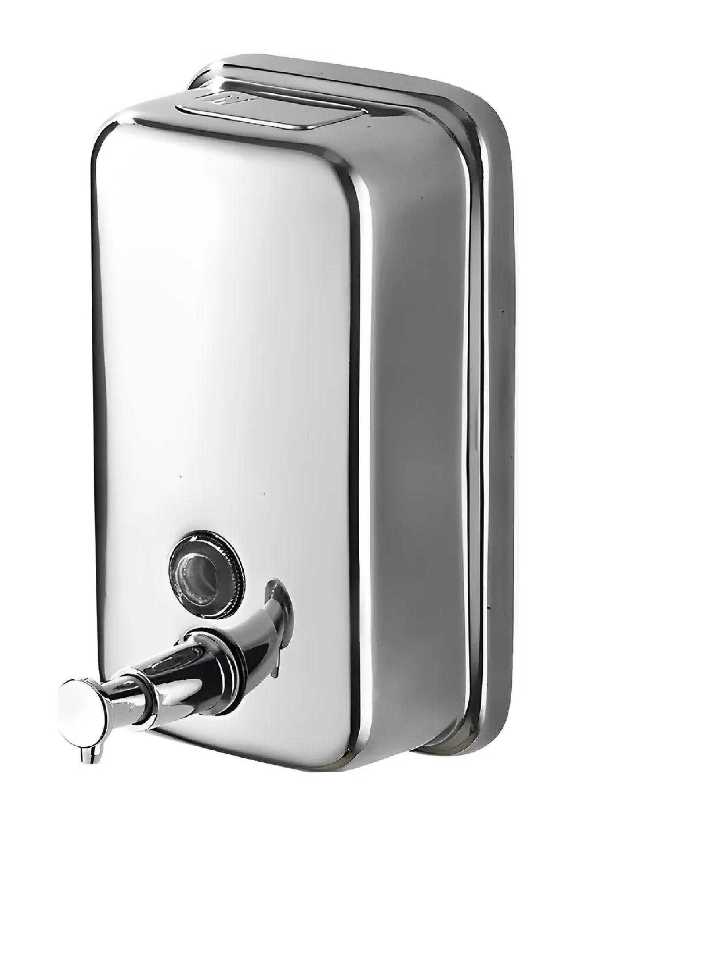 Dispensador Jabon Acero Inoxidable 500 Ml Taumm Plateado-0