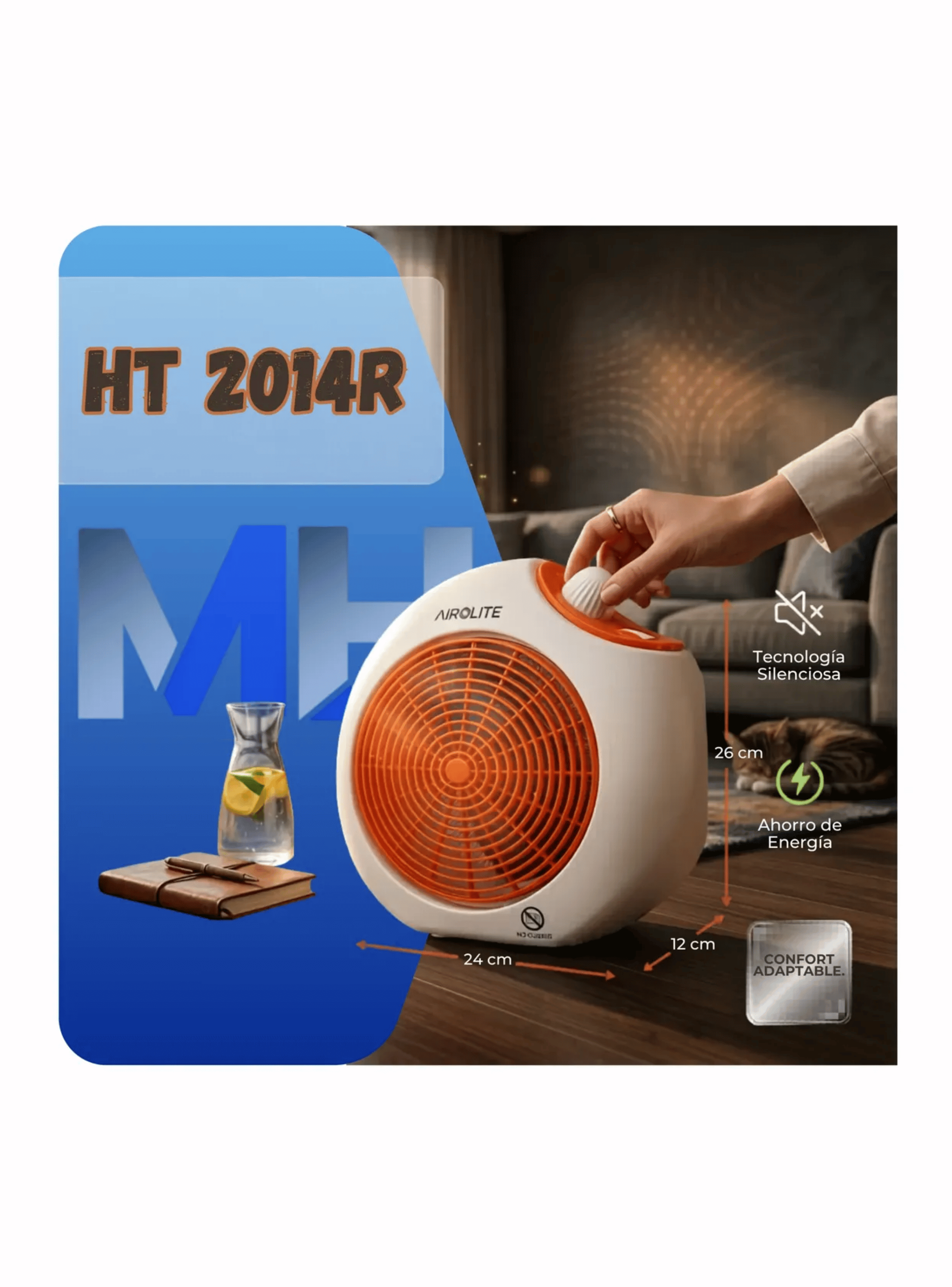 Termoventilador Airolite Ht2014R-4