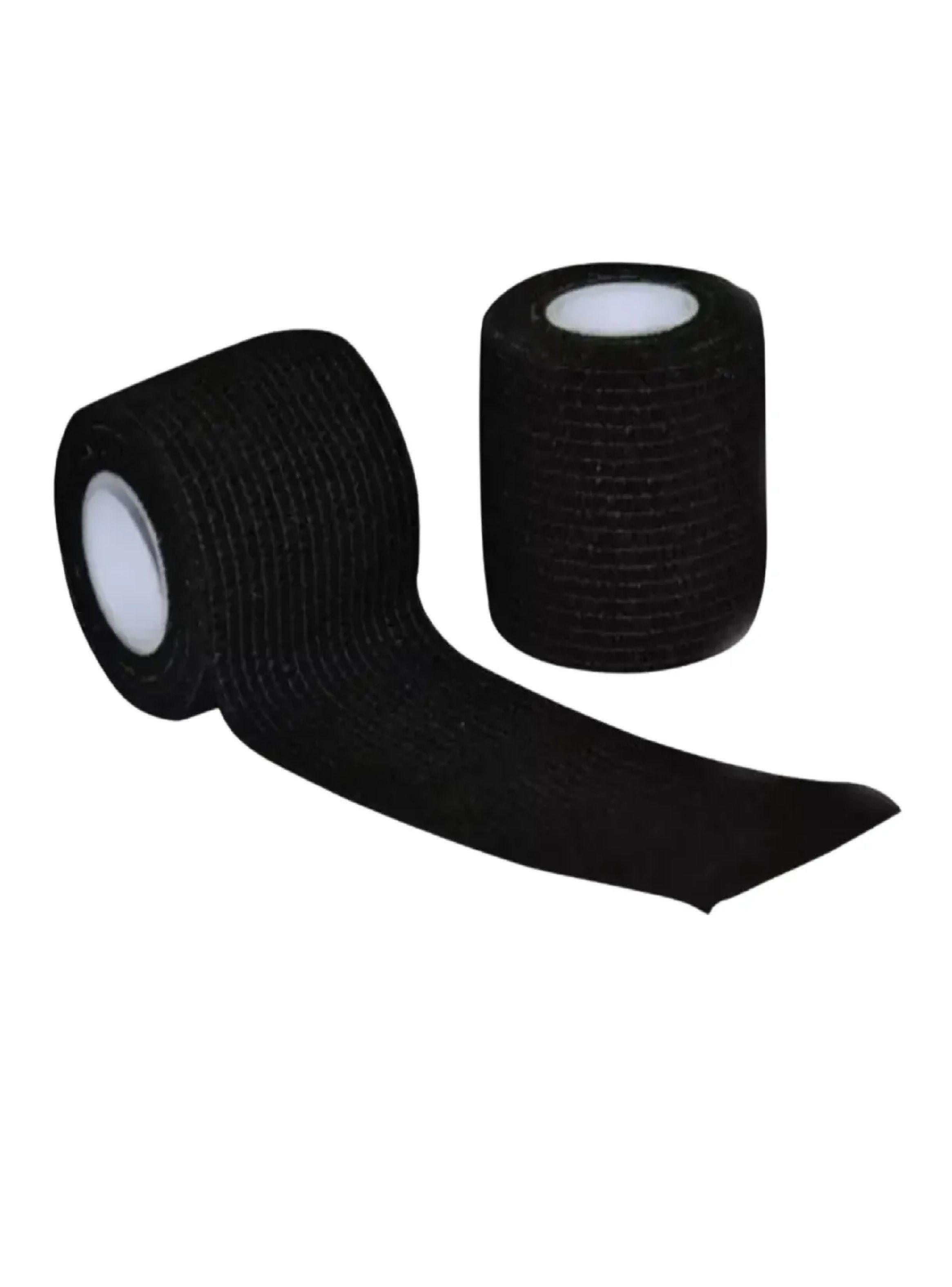 Parche Tatuaje De 10 Y 5cm + Guantes Nitrilo + 2 Coban Negro-3