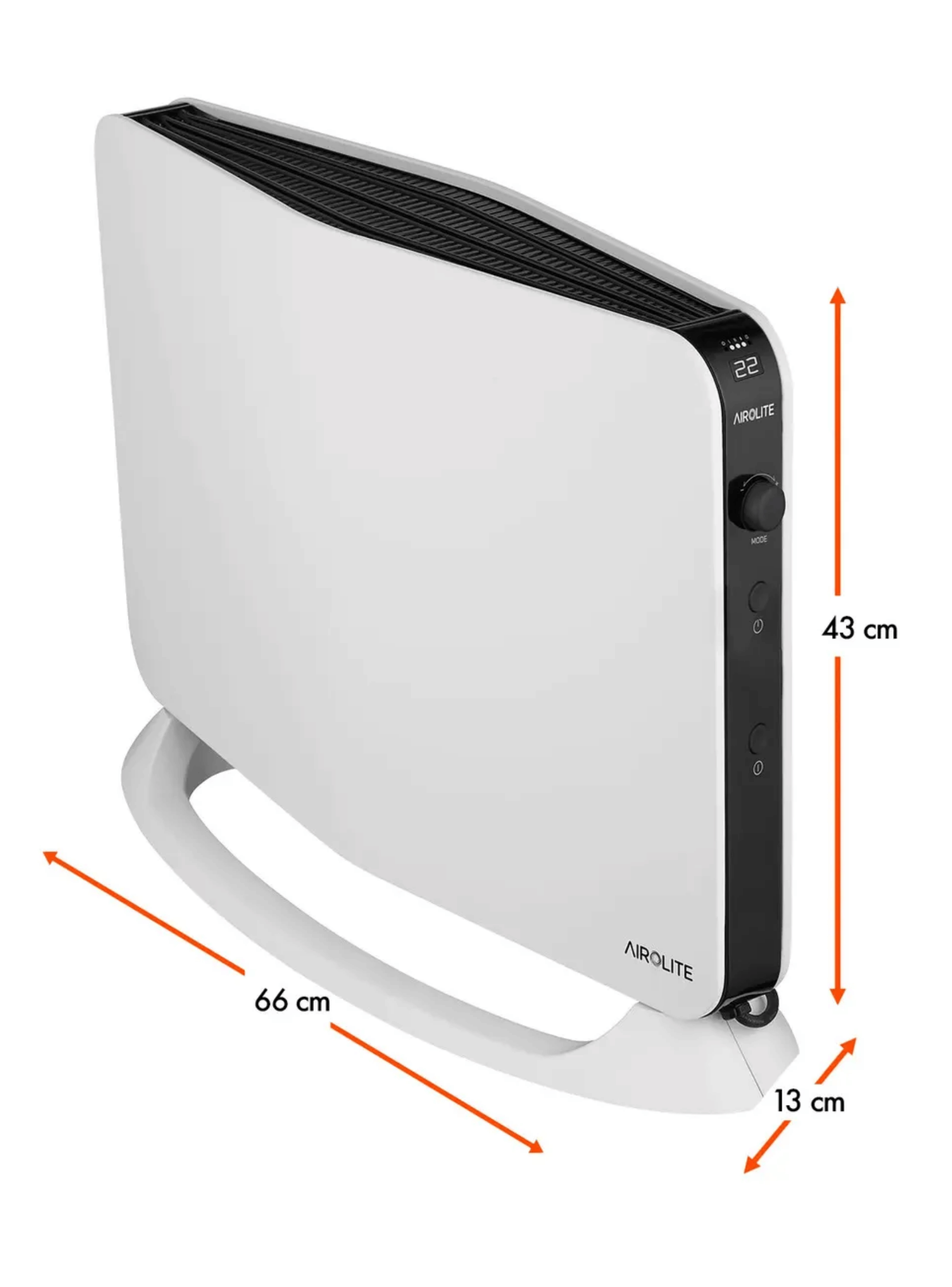 Convector Electrico Digital Airolite 2000w Con Timer 24h wi fi-6