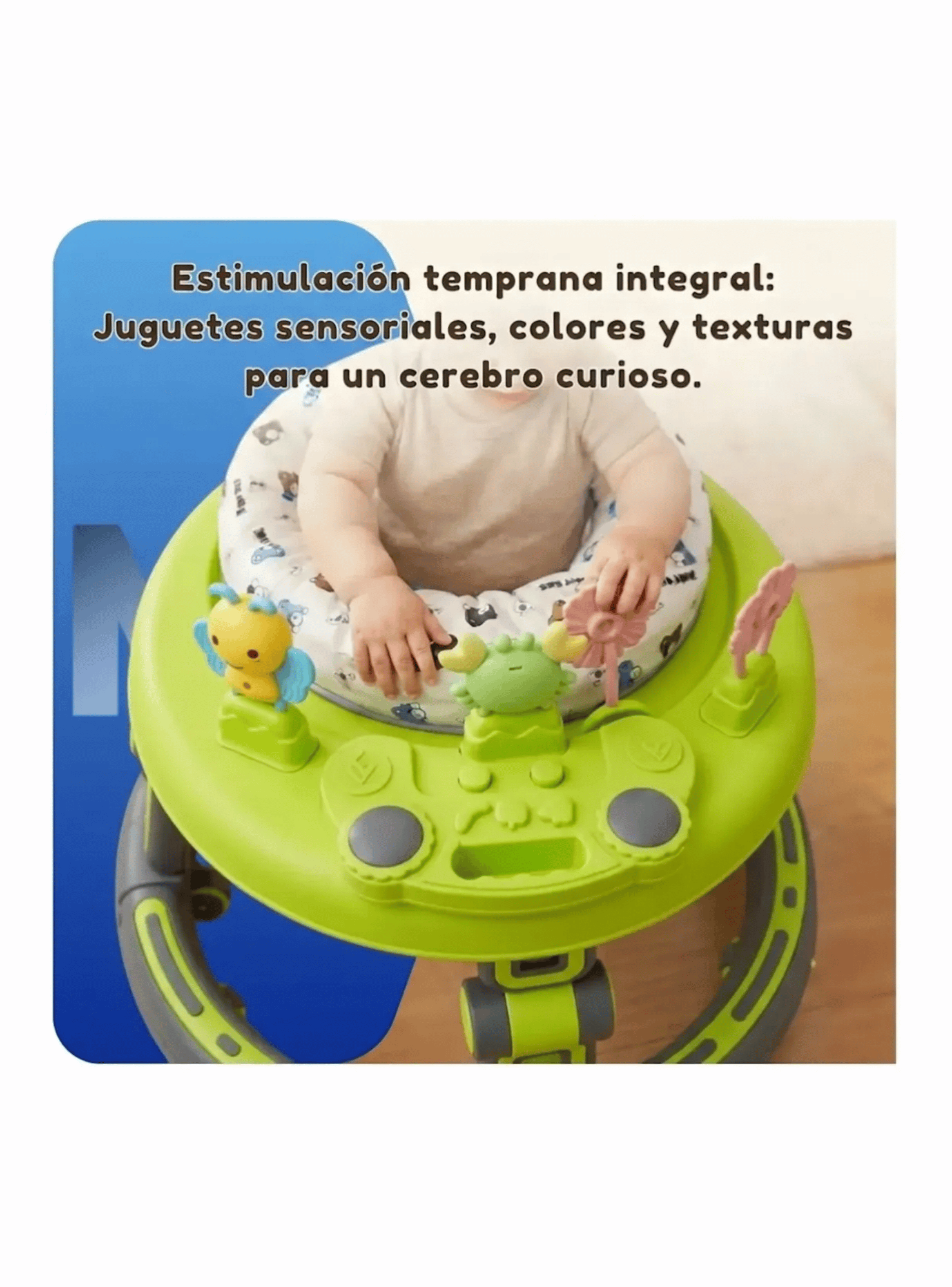 Andador Caminador Para Beb Plegable Centro De Actividades-4