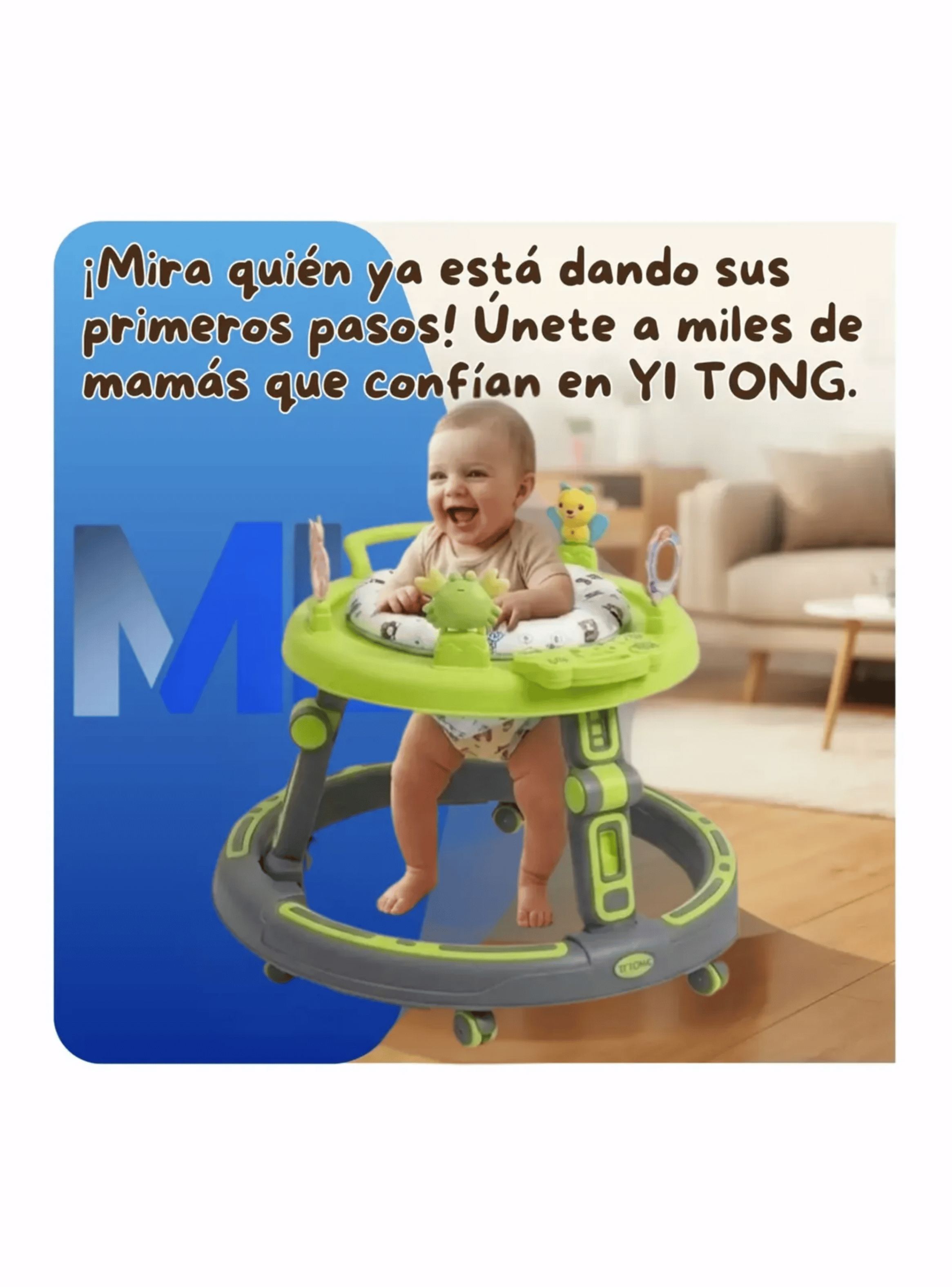 Andador Caminador Para Beb Plegable Centro De Actividades-5