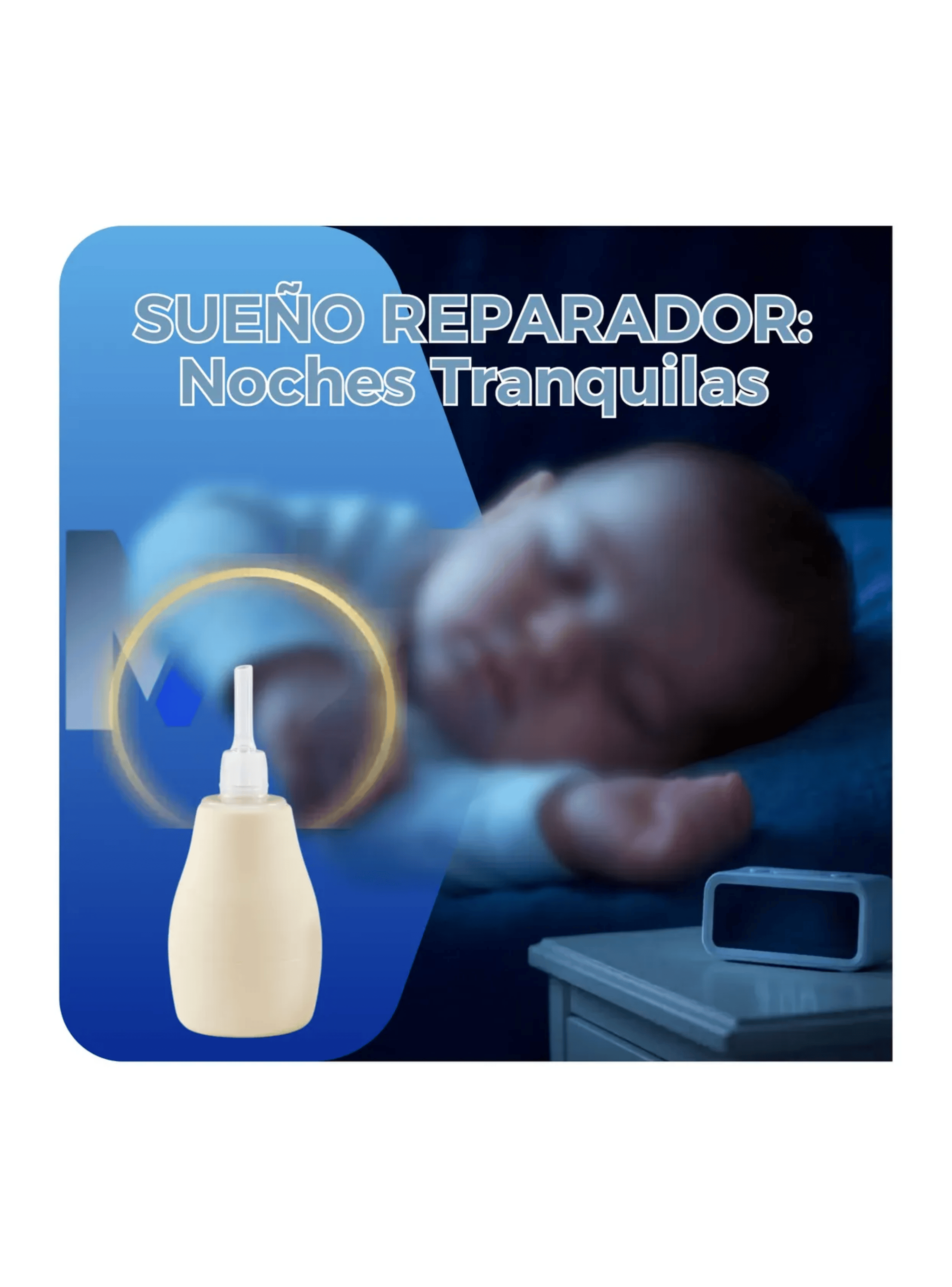 Aspirador Nasal Con Deposito Pigeon Saca Mocos Sin Bpa Beige-3