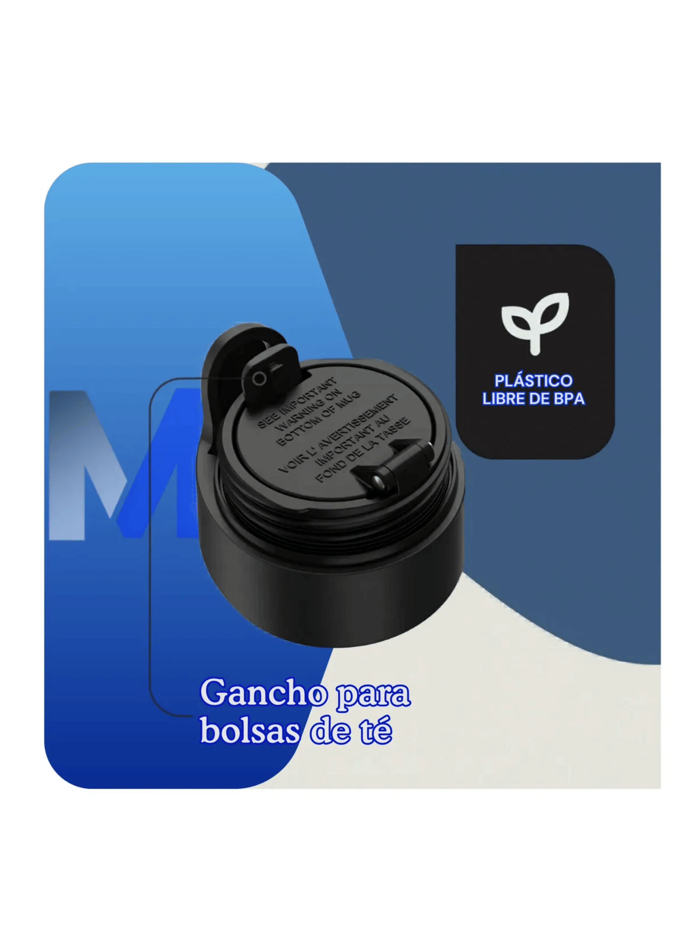 Mug Termico Contigo West Loop 591ml Autoseal Acero Original-3