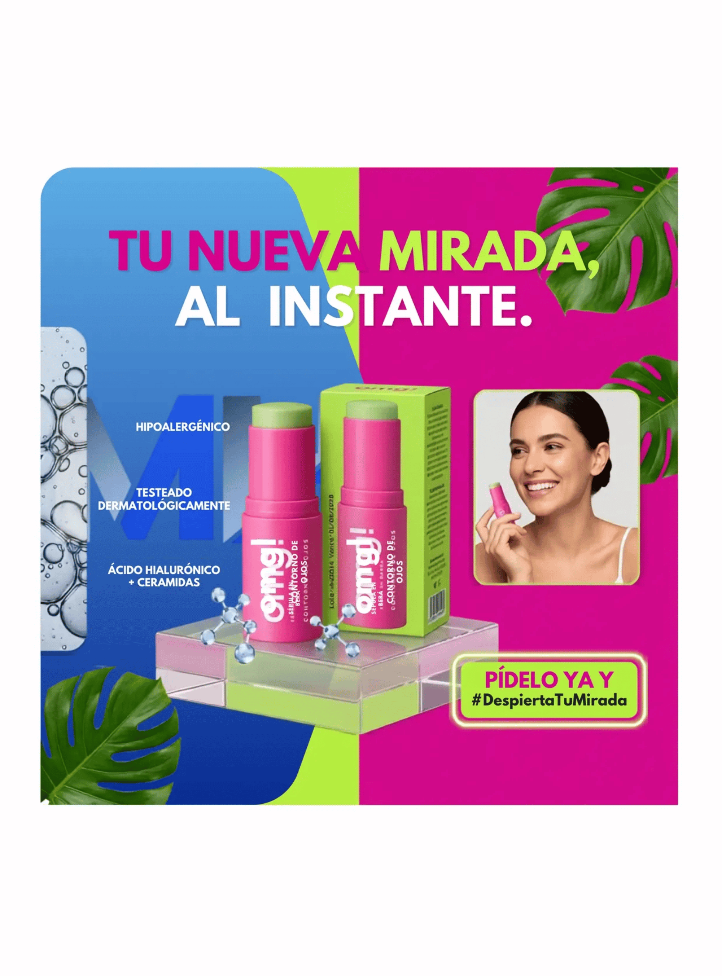 Serum Revitalizante Contorno Ojos En Barra Omg 7g Stick-4