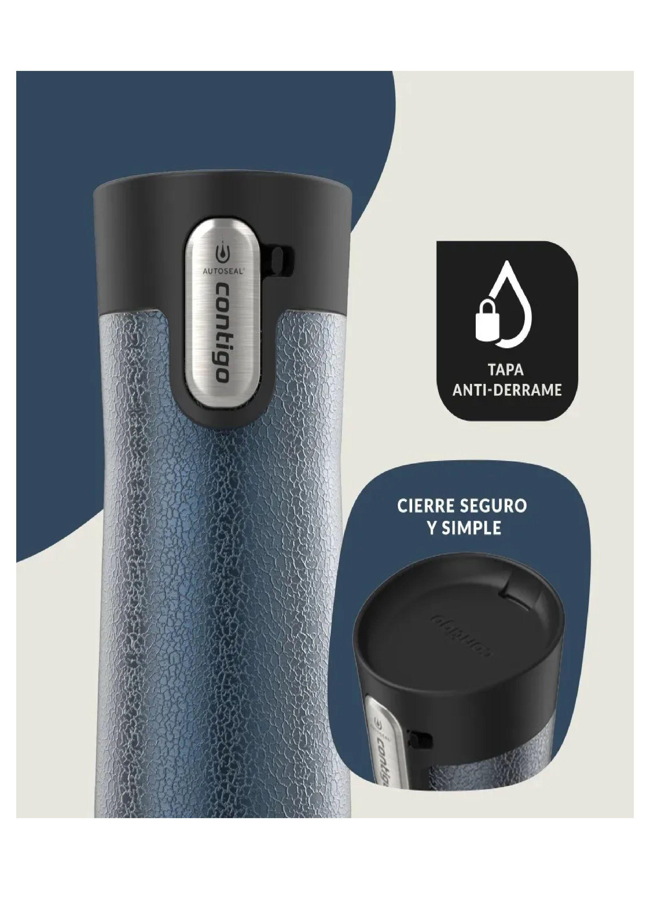 Vaso Termico West Loop Azul Autoseal ® Contigo® 473 Ml-5