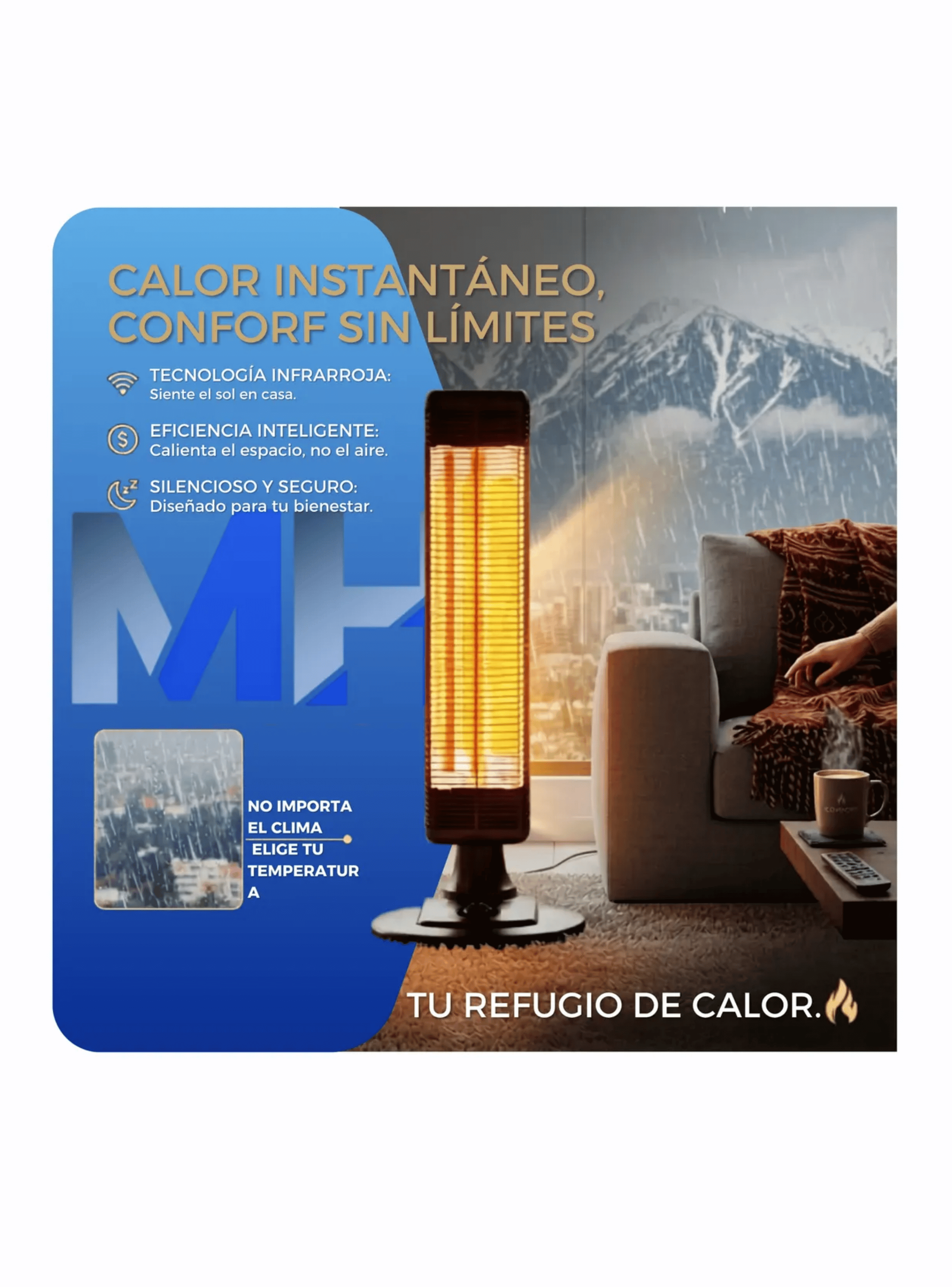 Estufa Fibra De Carbono Nex Crcarbvh 900w Vertical Horizonta-4