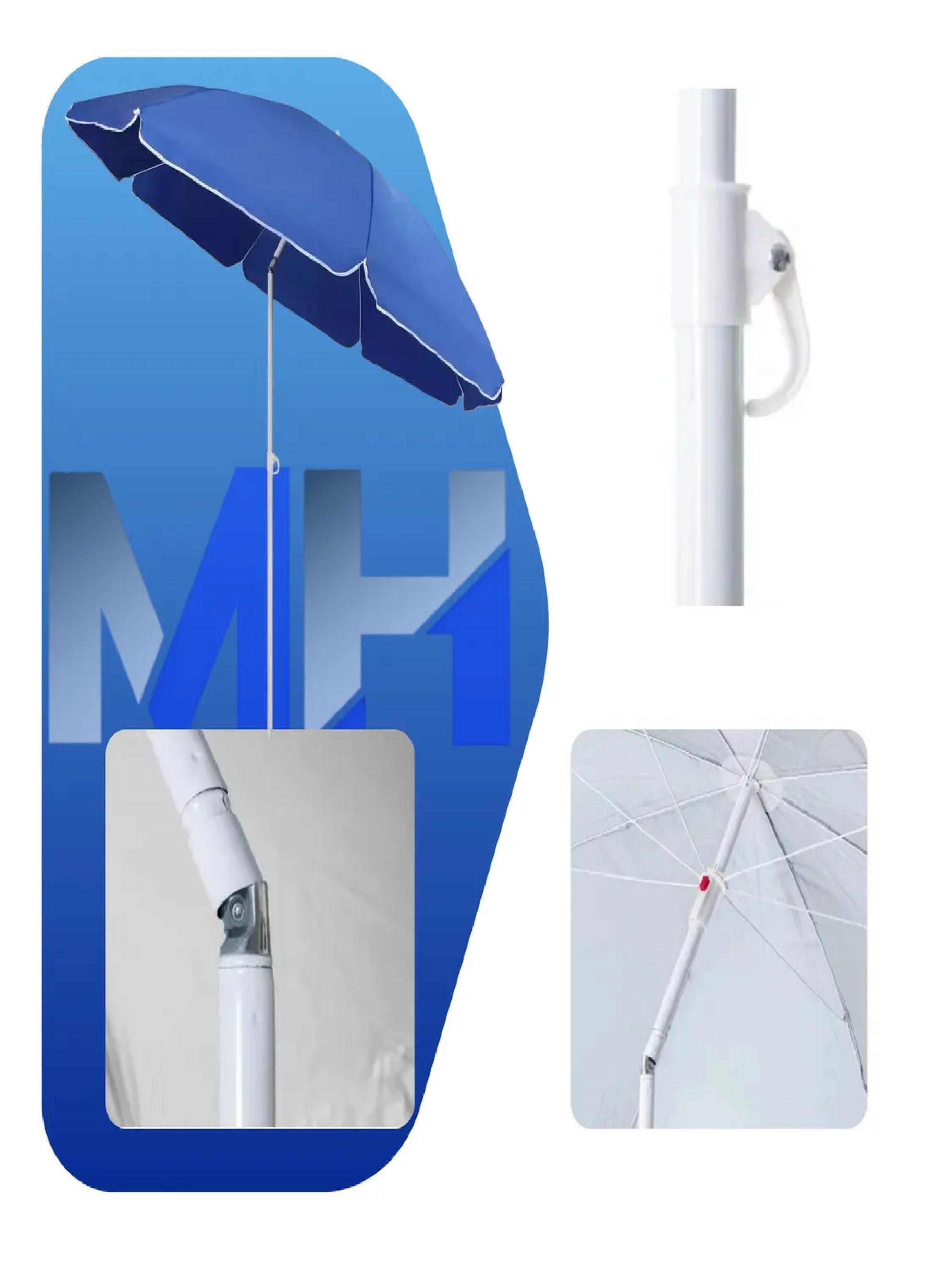 Paraguas De Playa Reclinable Klimber 1.8 Filtro Uv-2