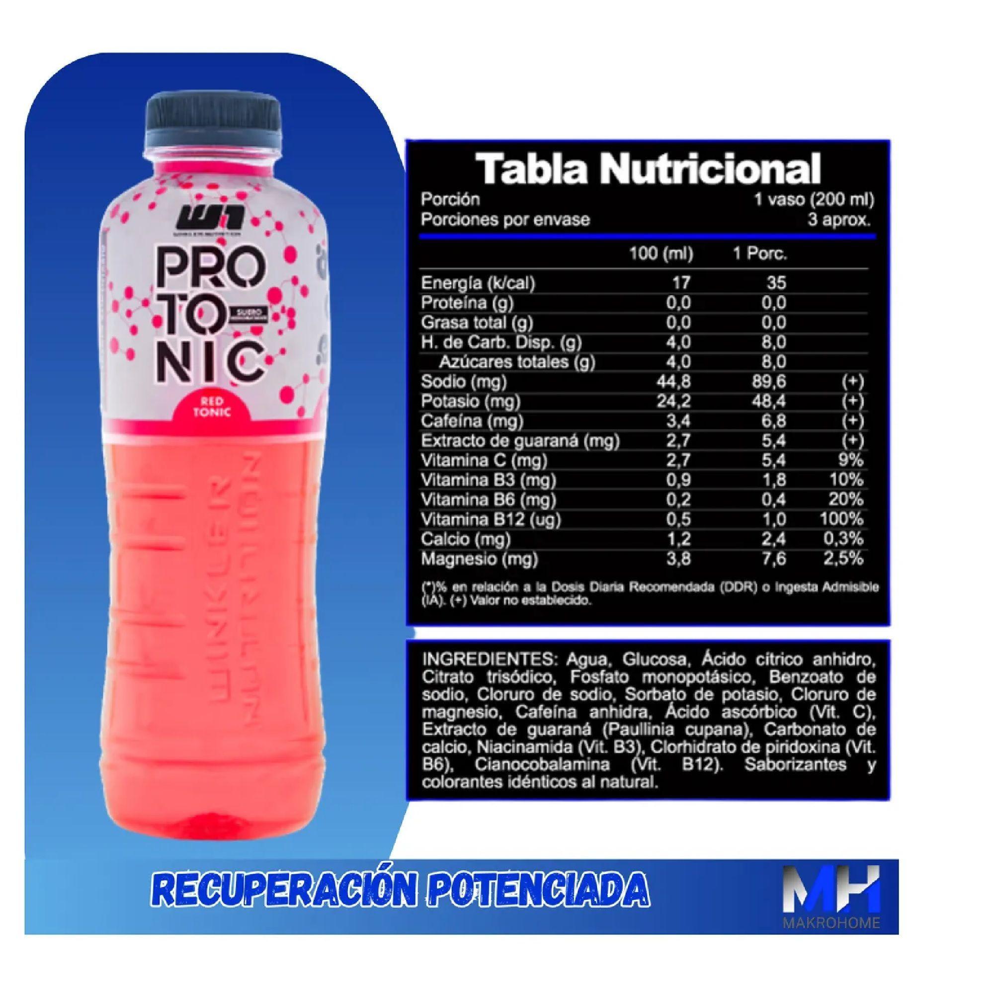 Pack X5 Protonic Bebida Isotonica 600ml Hidratacion Esencial-4