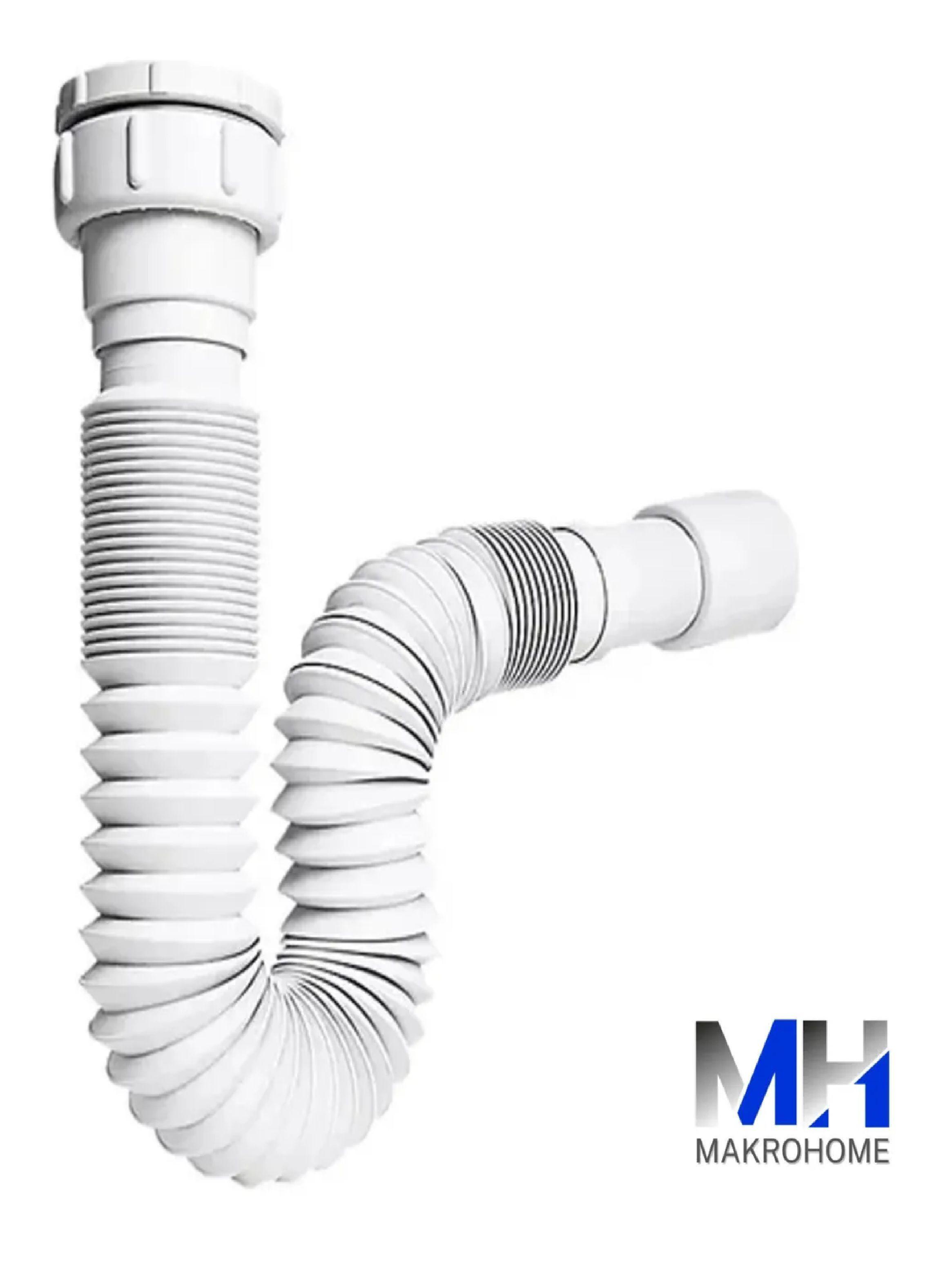 Sifón Alargador Corrugado Universal 1 1/4 Y 1 1/2 Acordeon-3