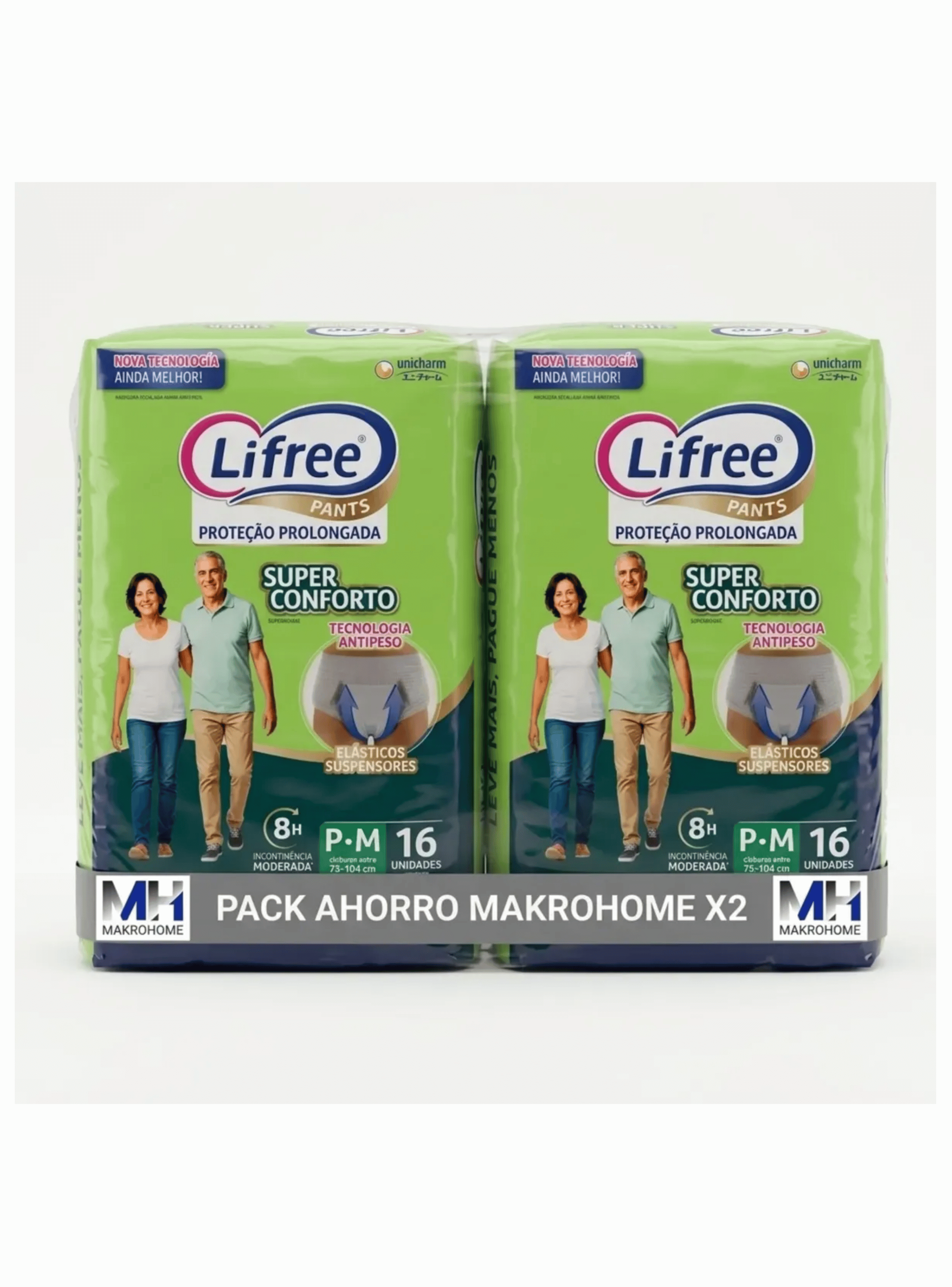 Panal Adulto Lifree Pants P m 32un Super Confort 8 Horas-0