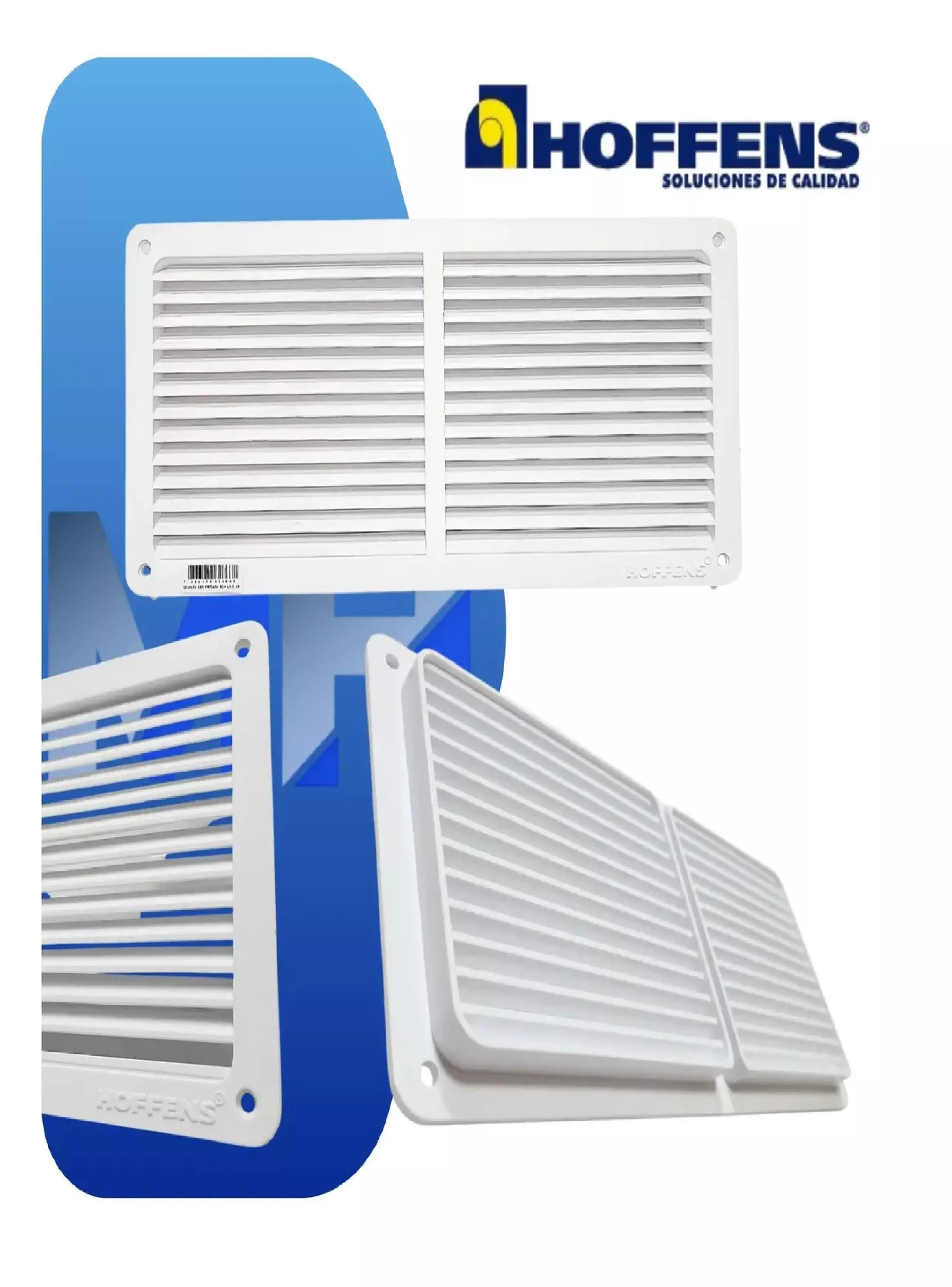 Celosia Ventilacion Con Pestaña 30x13,5cm Proteccion Uv-3