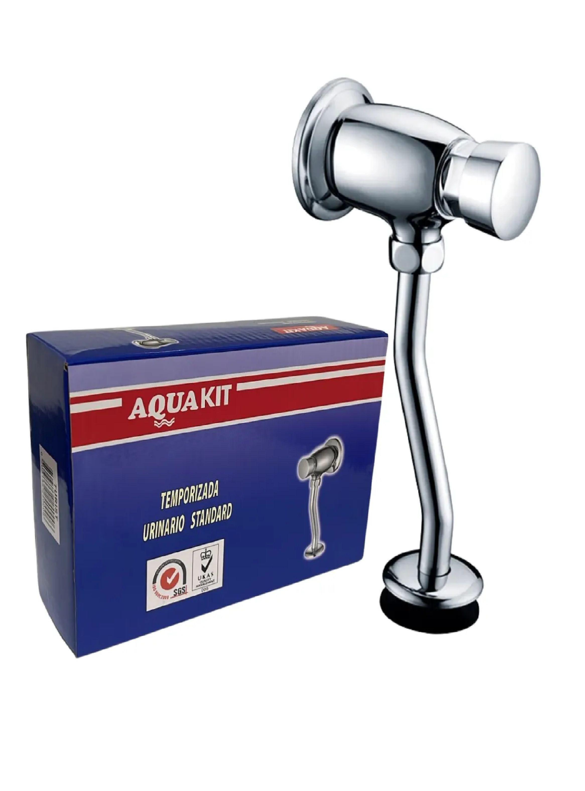 Llave Temporizada Urinario Aquakit Standard Ahorro De Agua-0