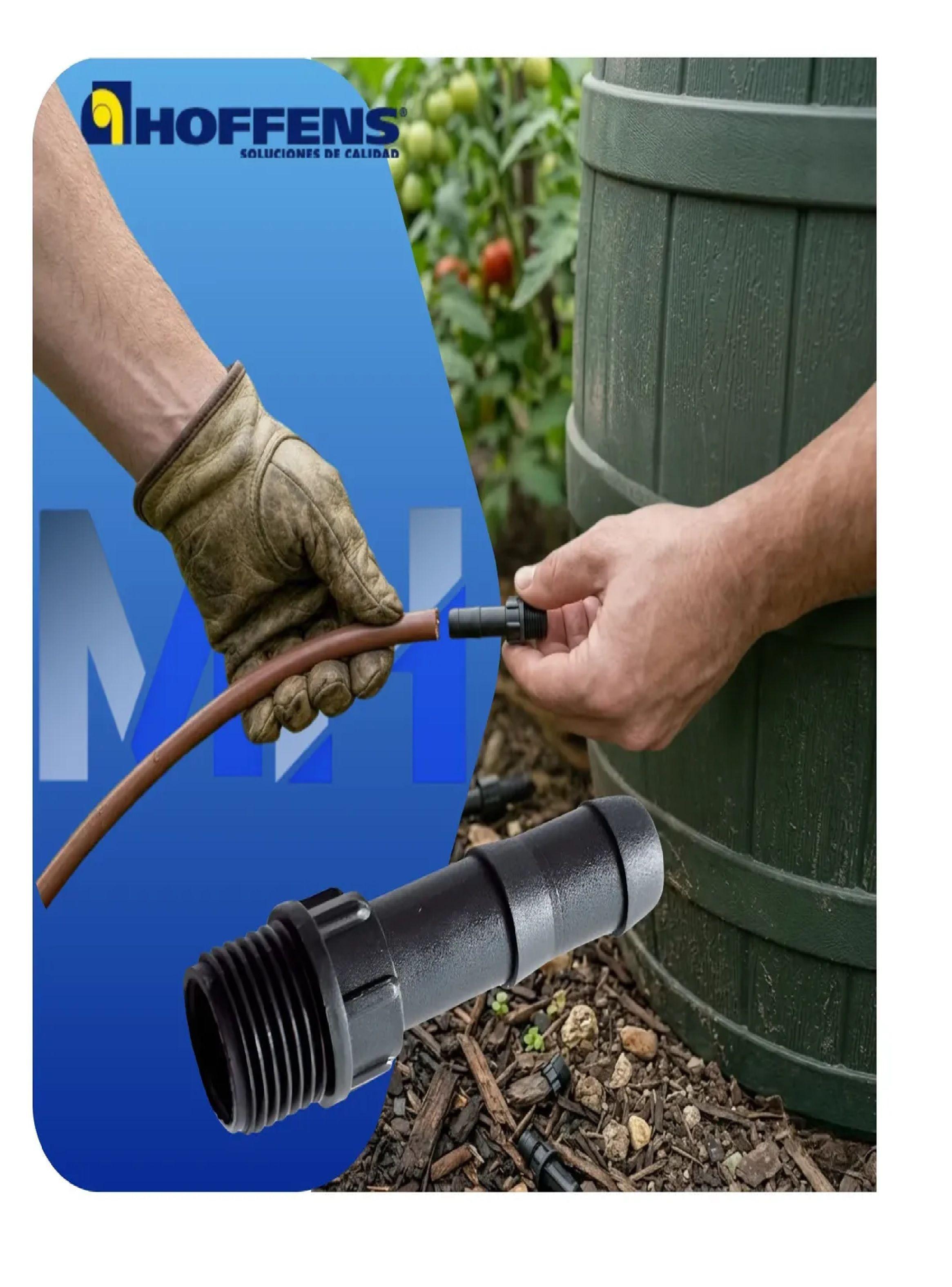 Pack 10 Terminal He 1/2 Pulgada Plansa Riego Polipropileno-4