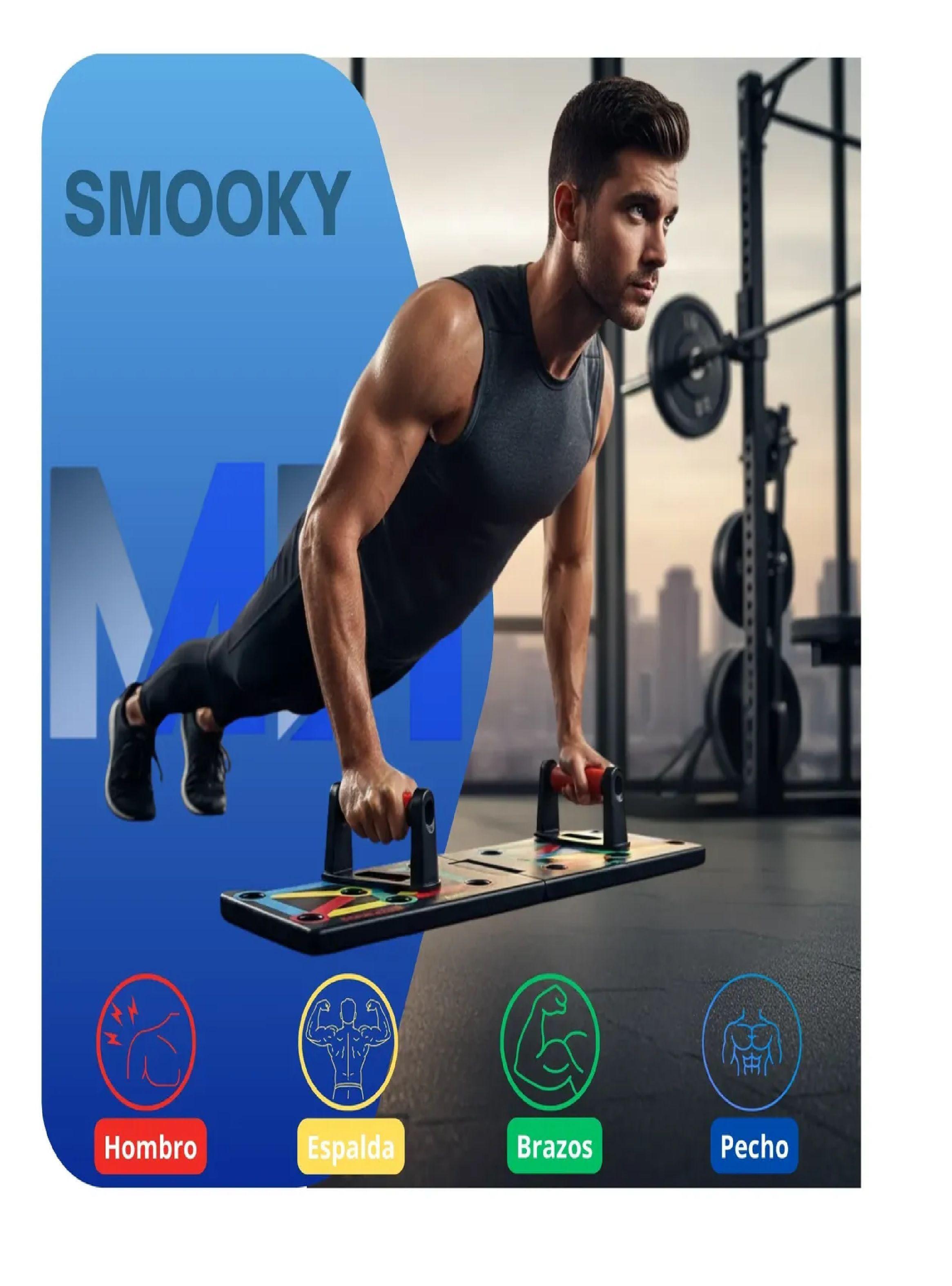 Tabla De Flexiones Multifuncional Pushup Pecho Espalda Brazo-3