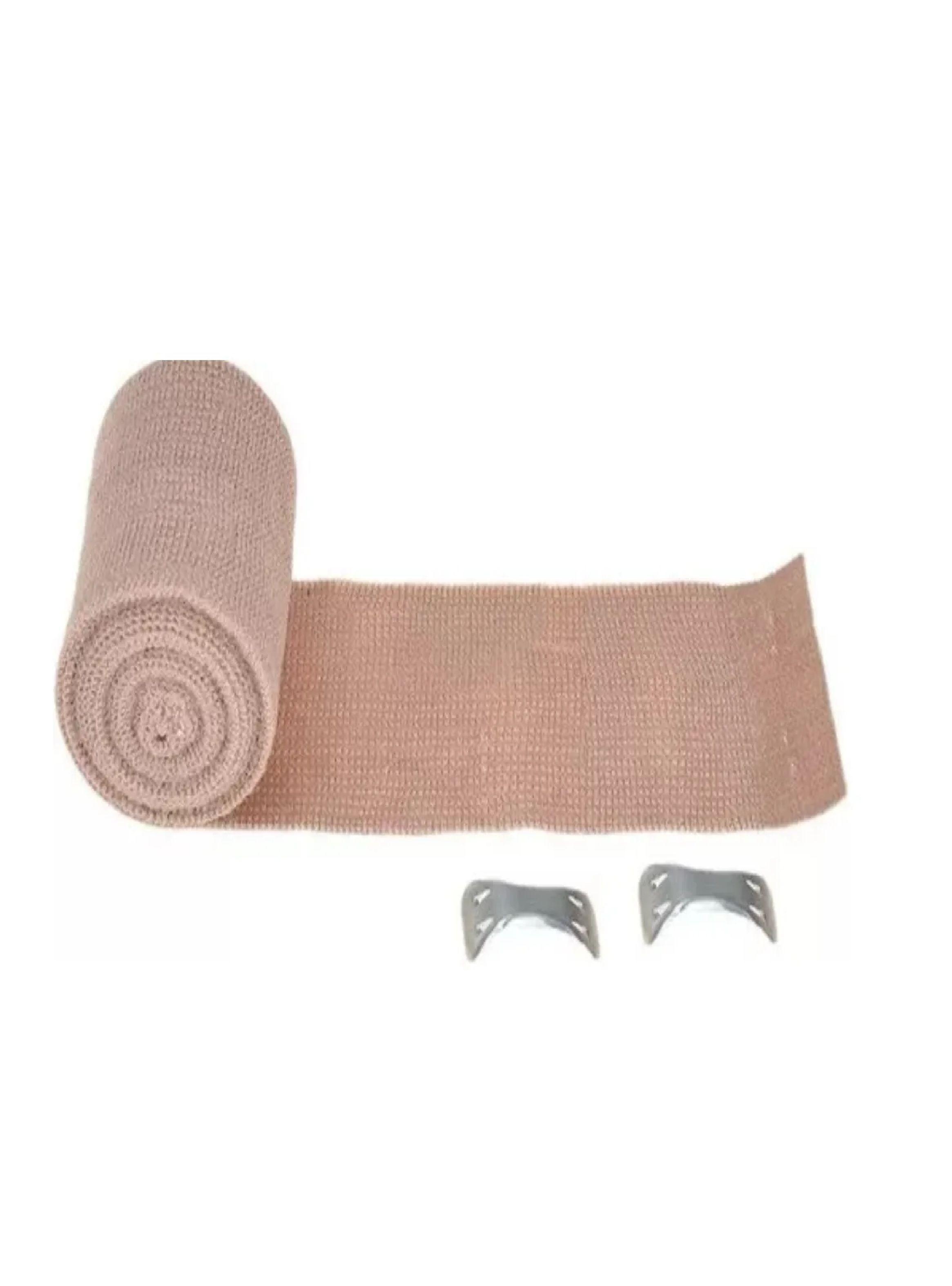 Venda Elástica Suave Y Resistente 15cm X 4.5mtrs Cramberry-2