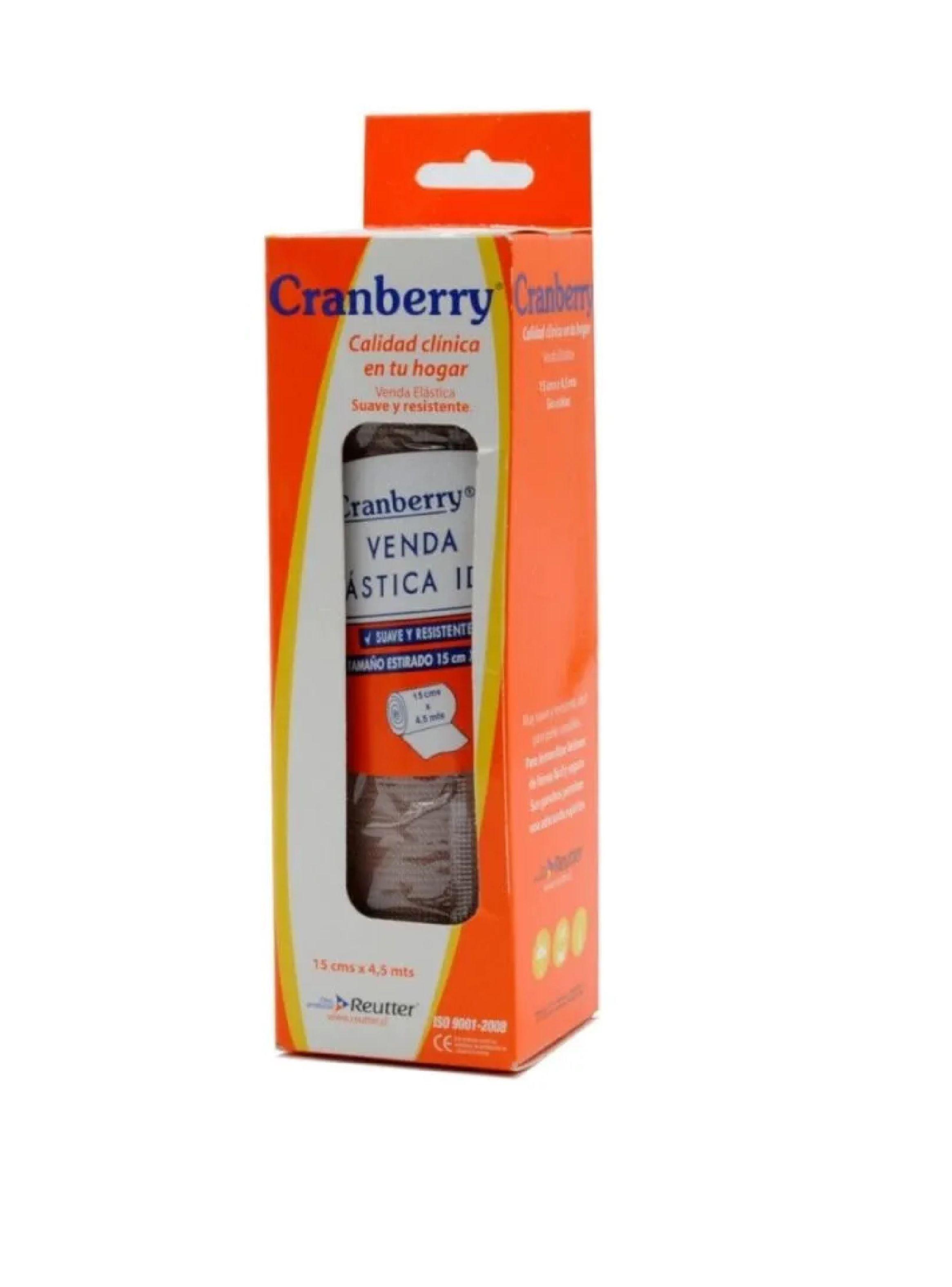 Venda Elástica Suave Y Resistente 15cm X 4.5mtrs Cramberry-4