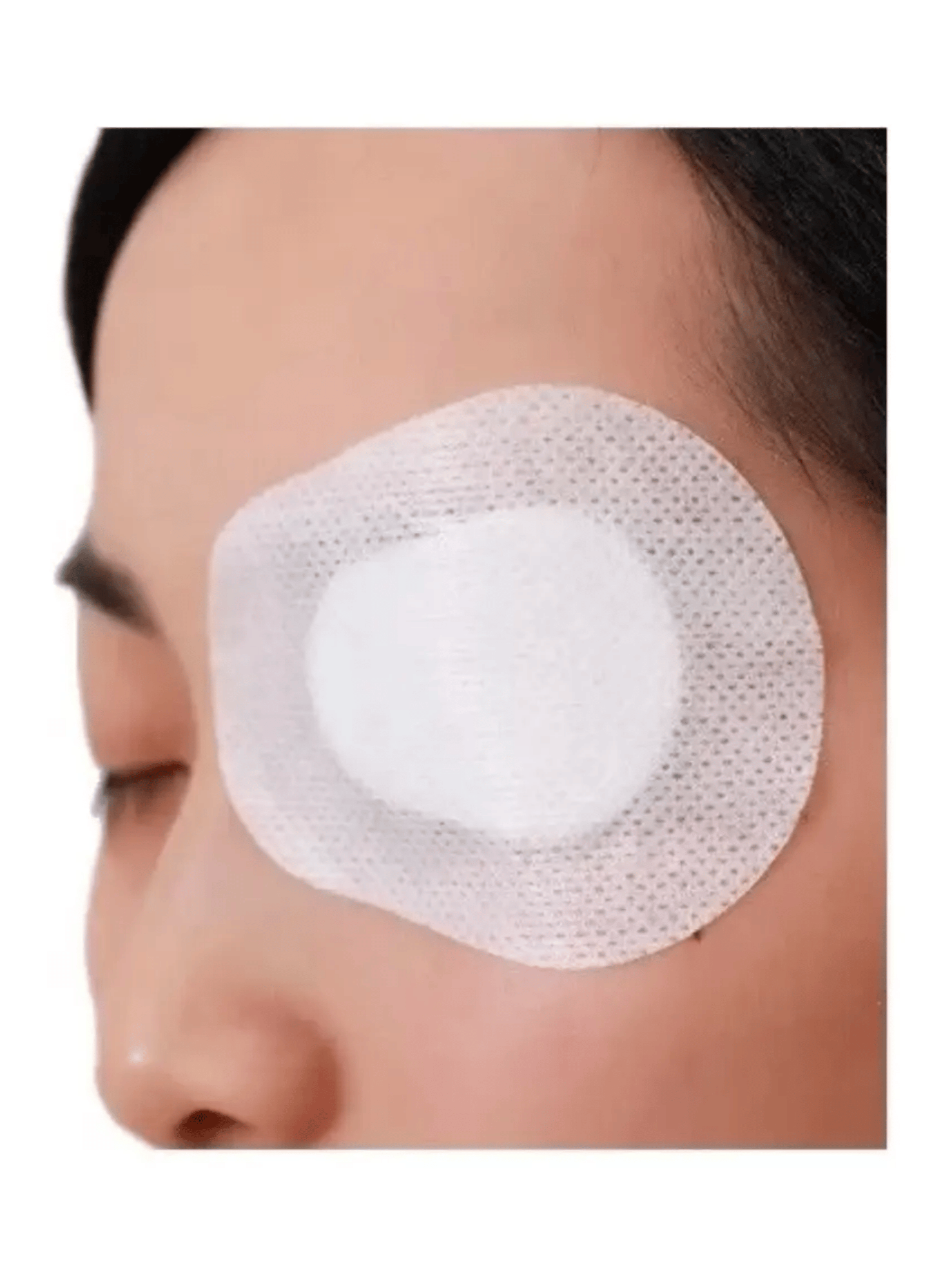 Parche Ocular Esteril Adhesivo Postoperatorio 75x50mm 10 Ud-1