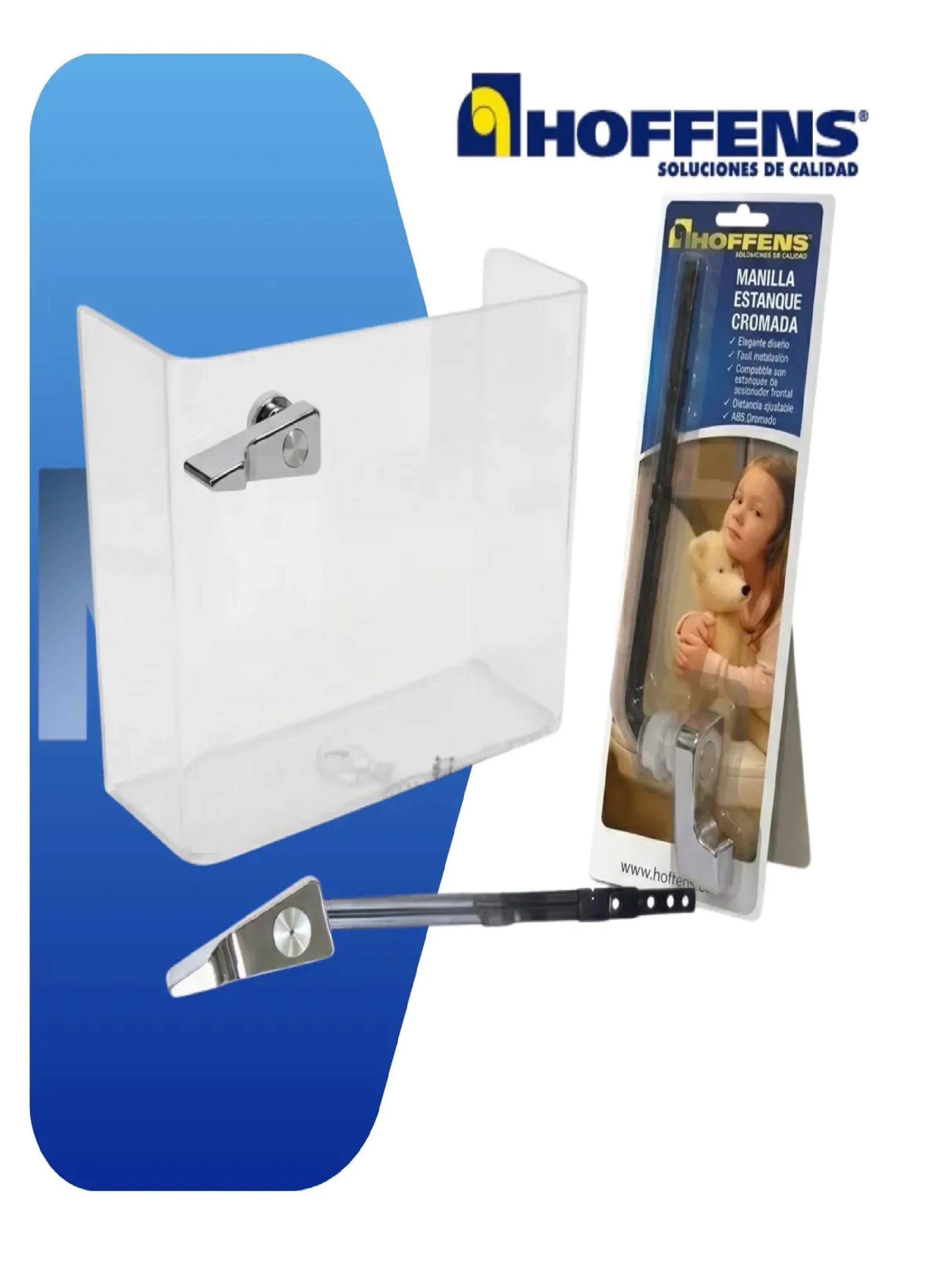 Manilla Palanca Estanque Wc Frontal Cromada Universal Hoffen-3