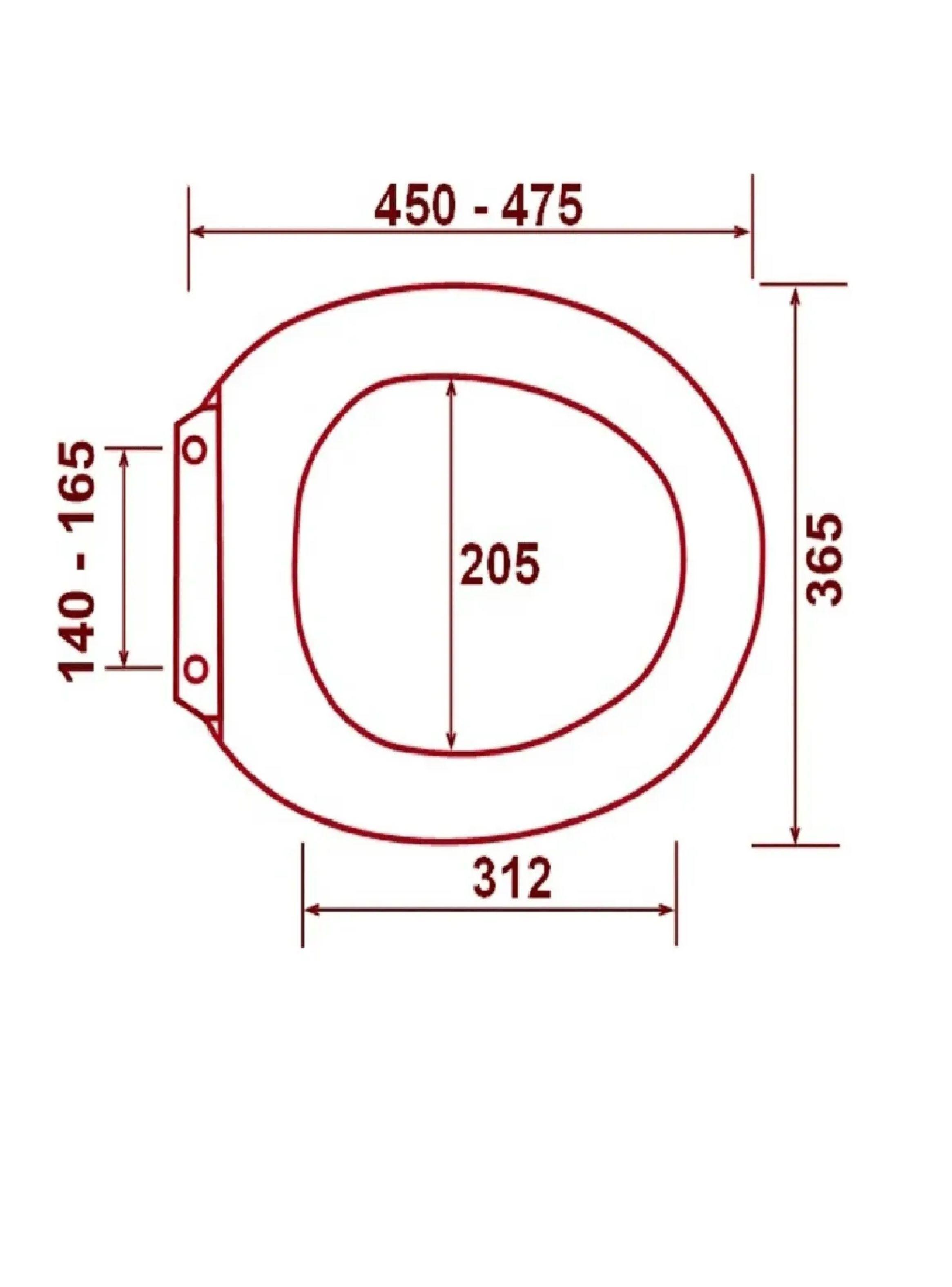 Asiento Wc Sanitario Moderno Cierre Lento Elongada Taumm-5