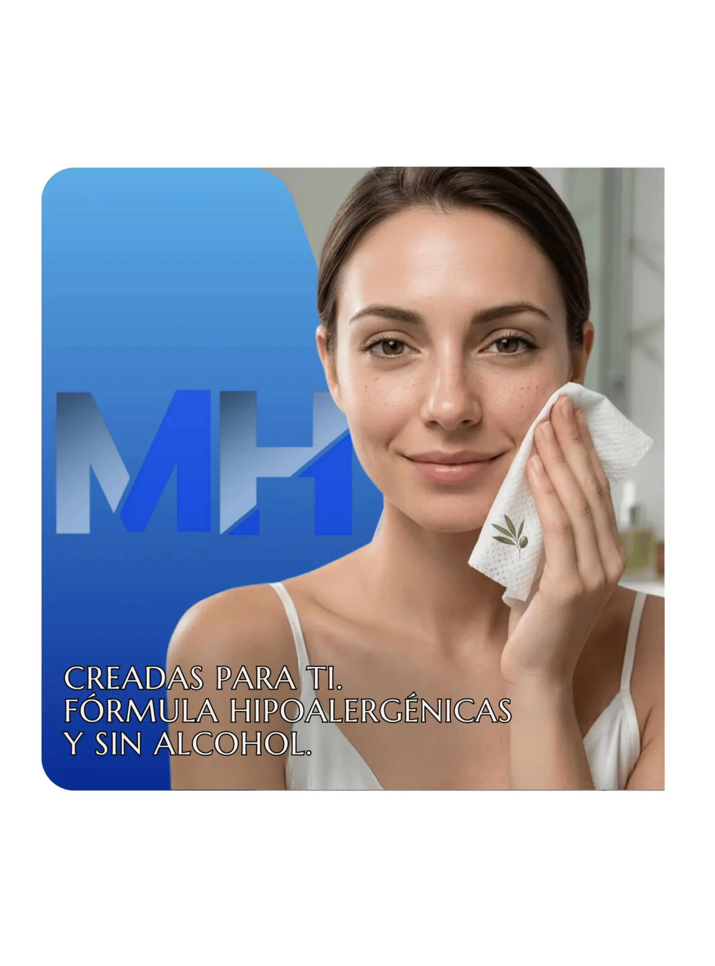 Toallitas Desmaquillantes Faceclin 25 Unidades Olivo Pack X6-5